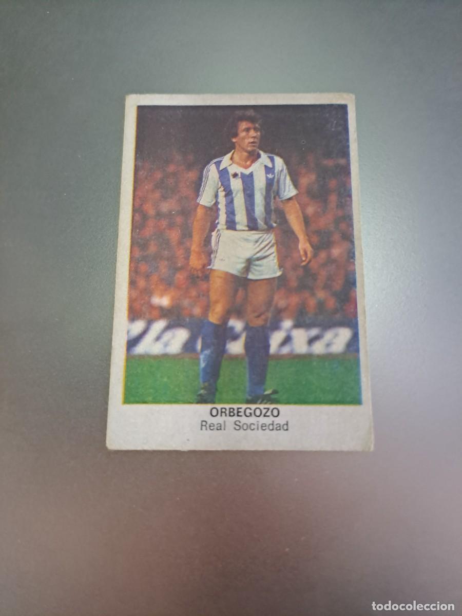 Cromos de F&uacute;tbol: CROMO ORBEGOZO REAL SOCIEDAD FUTBOL 84 CROPAN LIGA 83 84 1983 1984 CROMOS CANO RECUPERADO