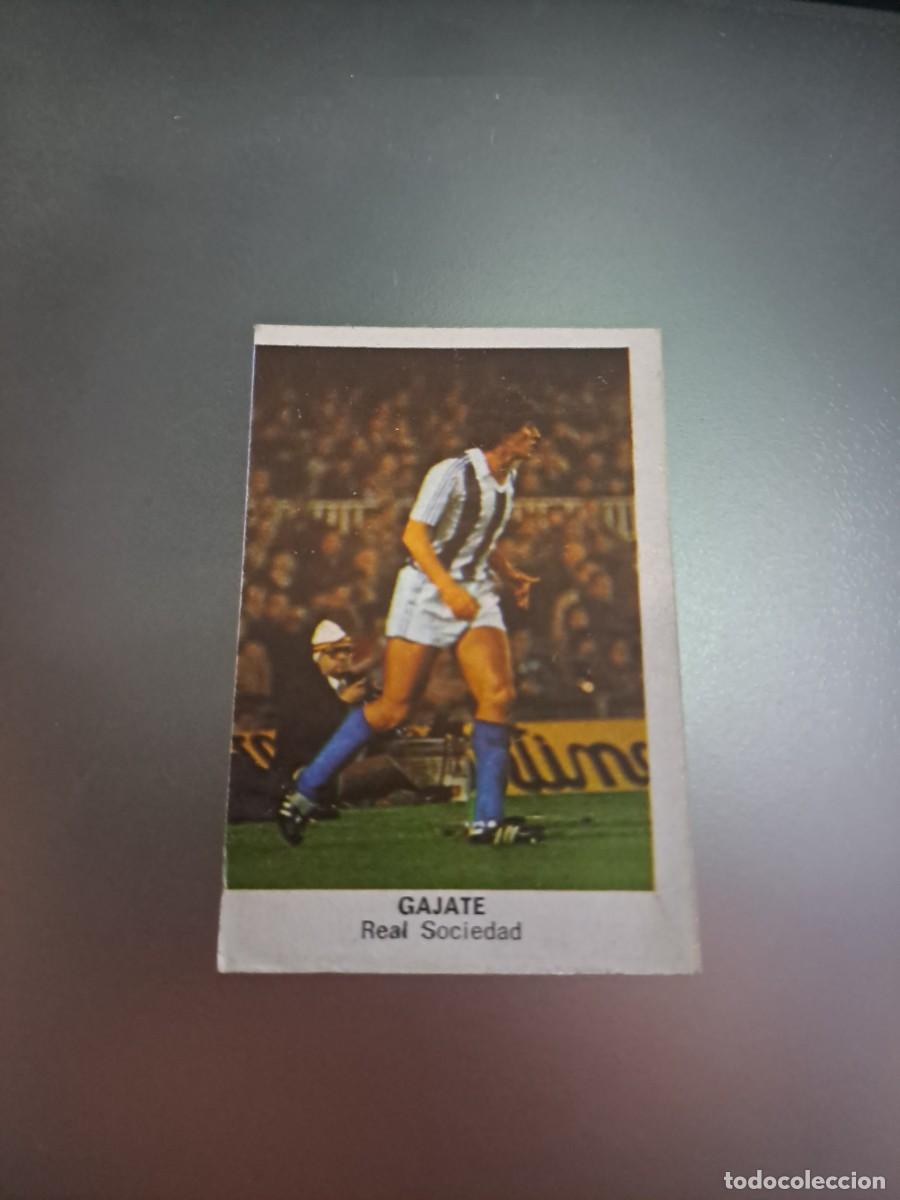 Cromos de F&uacute;tbol: CROMO GAJATE REAL SOCIEDAD FUTBOL 84 CROPAN LIGA 83 84 1983 1984 CROMOS CANO RECUPERADO