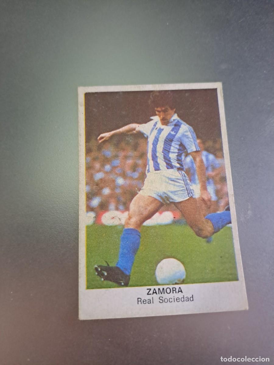 Cromos de F&uacute;tbol: CROMO ZAMORA REAL SOCIEDAD FUTBOL 84 CROPAN LIGA 83 84 1983 1984 CROMOS CANO RECUPERADO