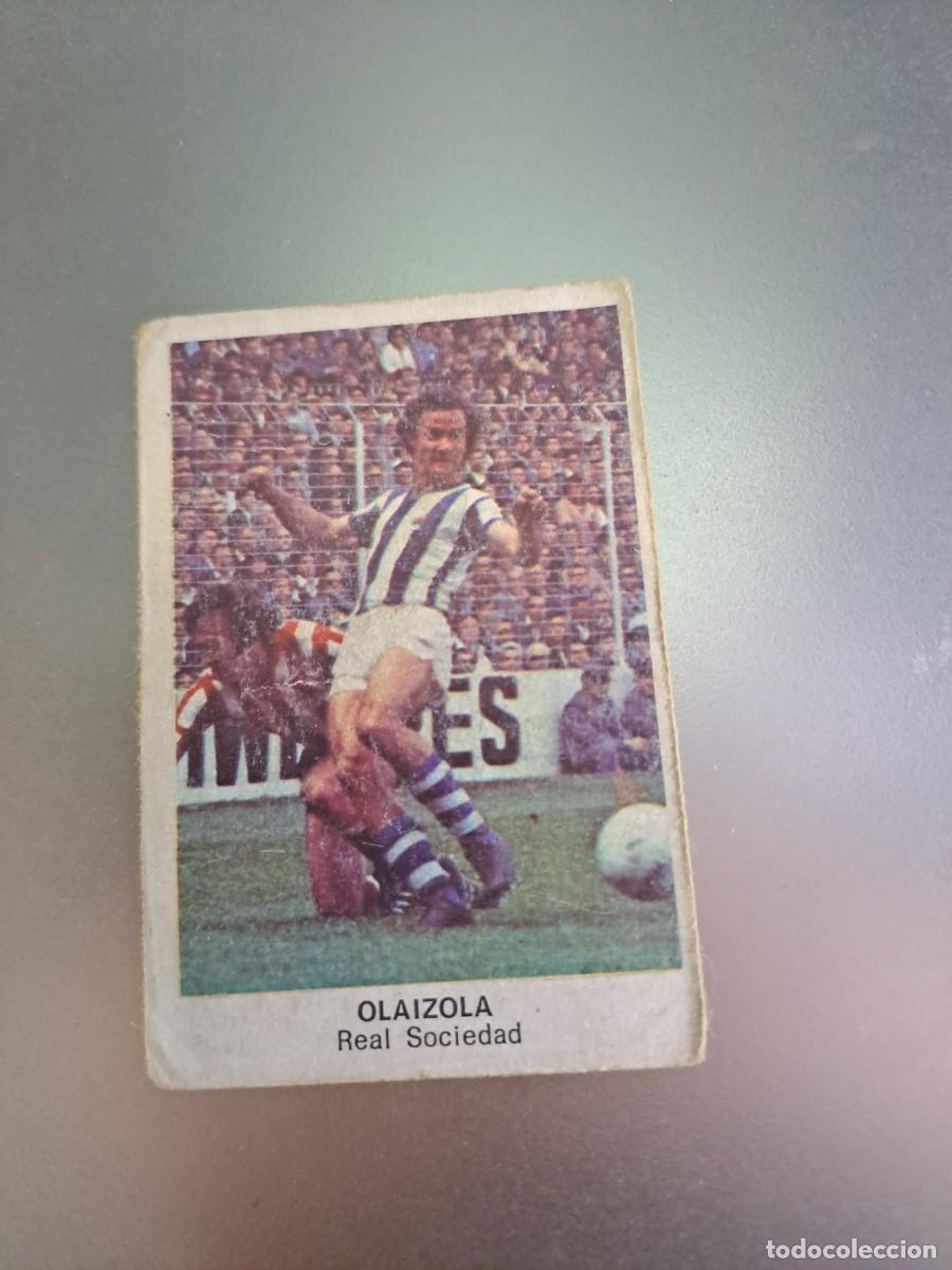 Cromos de F&uacute;tbol: CROMO OLAIZOLA REAL SOCIEDAD FUTBOL 84 CROPAN LIGA 83 84 1983 1984 CROMOS CANO RECUPERADO