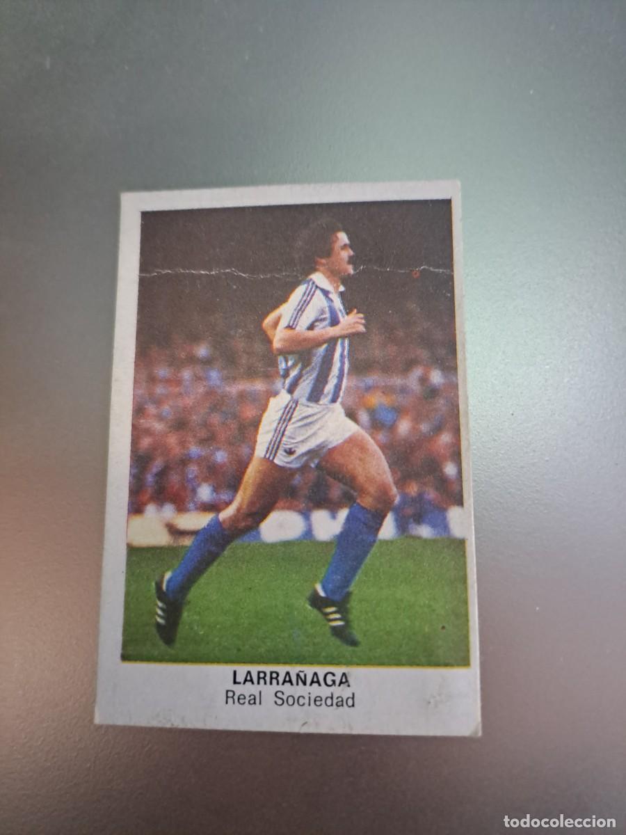 Cromos de F&uacute;tbol: CROMO LARRA&Ntilde;AGA REAL SOCIEDAD FUTBOL 84 CROPAN LIGA 83 84 1983 1984 CROMOS CANO RECUPERADO