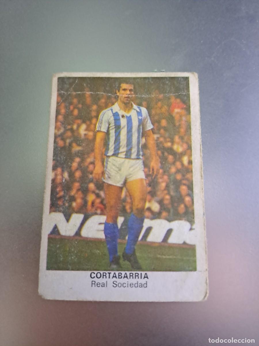 Cromos de F&uacute;tbol: CROMO CORTABARRIA SOCIEDAD FUTBOL 84 CROPAN LIGA 83 84 1983 1984 CROMOS CANO RECUPERADO