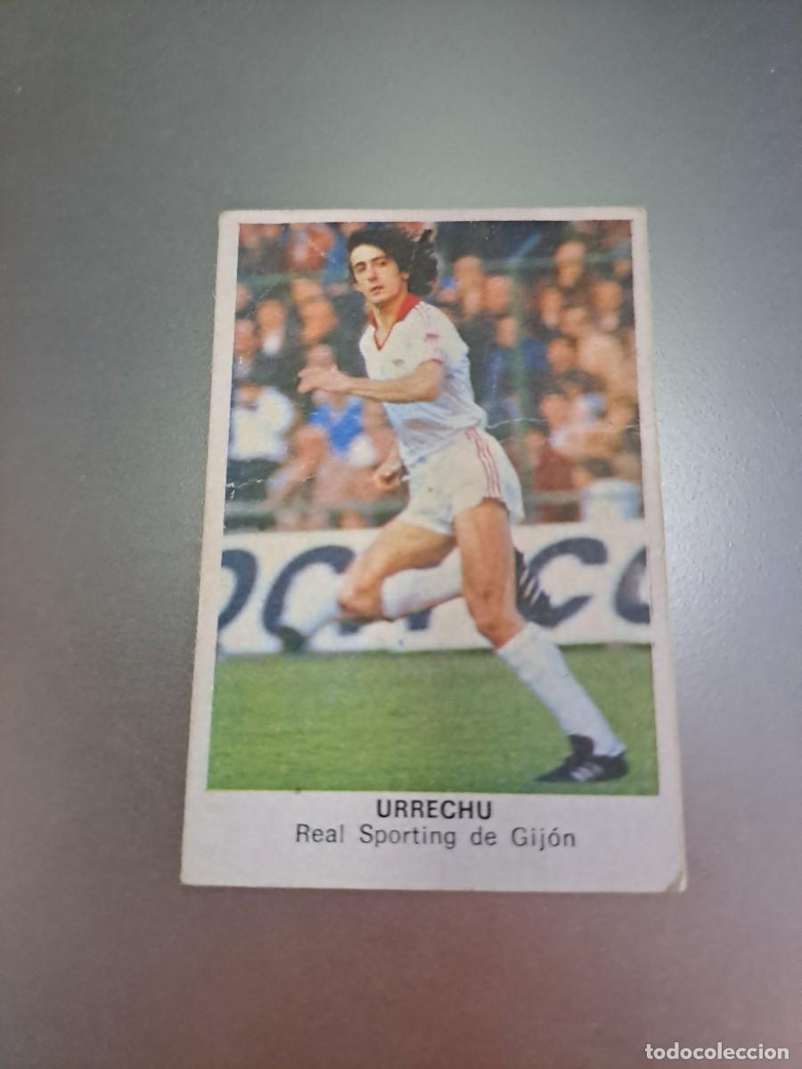 Cromos de F&uacute;tbol: CROMO URRECHU SPORTING DE GIJON FUTBOL 84 CROPAN LIGA 83 84 1983 1984 CROMOS CANO NUNCA PEGADO