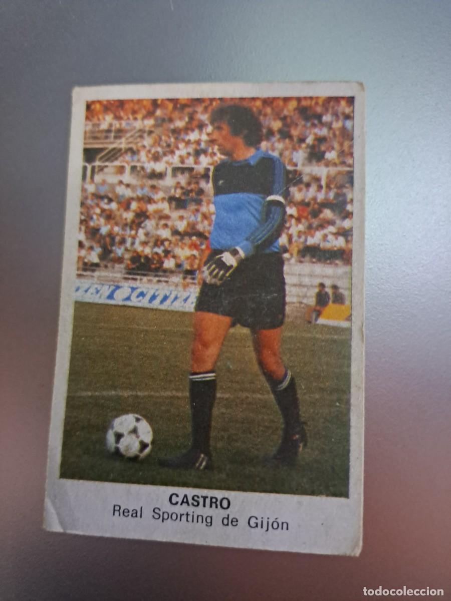 Cromos de F&uacute;tbol: CROMO CASTRO SPORTING DE GIJON FUTBOL 84 CROPAN LIGA 83 84 1983 1984 CROMOS CANO RECUPERADO