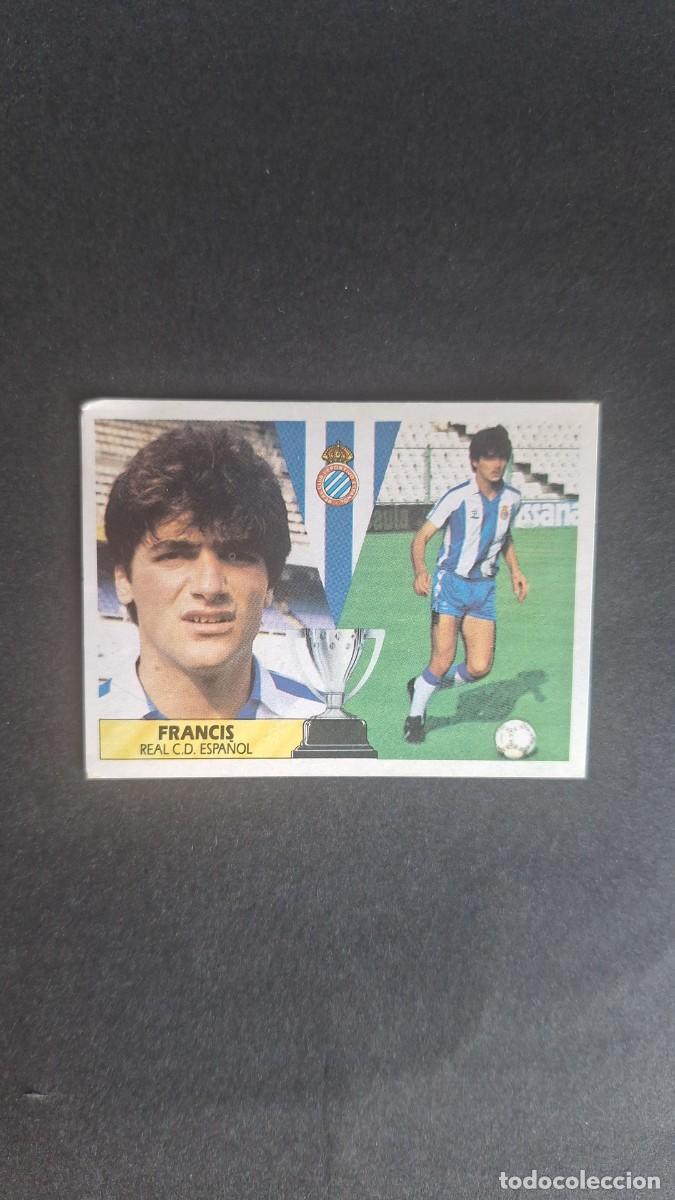 Fu&szlig;ball-Sticker: FRANCIS R. C. D. ESPA&Ntilde;OL LIGA ESTE 1987/88 87 88 NUNCA PEGADO SIN PEGAR