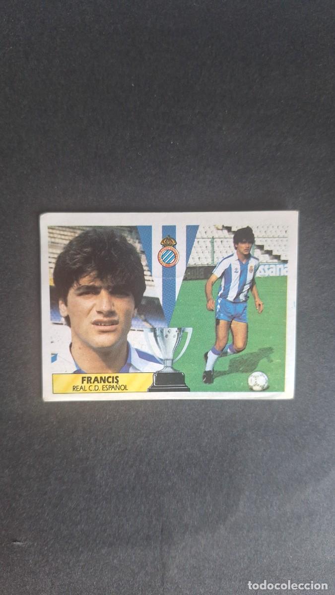 Fu&szlig;ball-Sticker: FRANCIS R. C. D. ESPA&Ntilde;OL LIGA ESTE 1987/88 87 88 NUNCA PEGADO SIN PEGAR