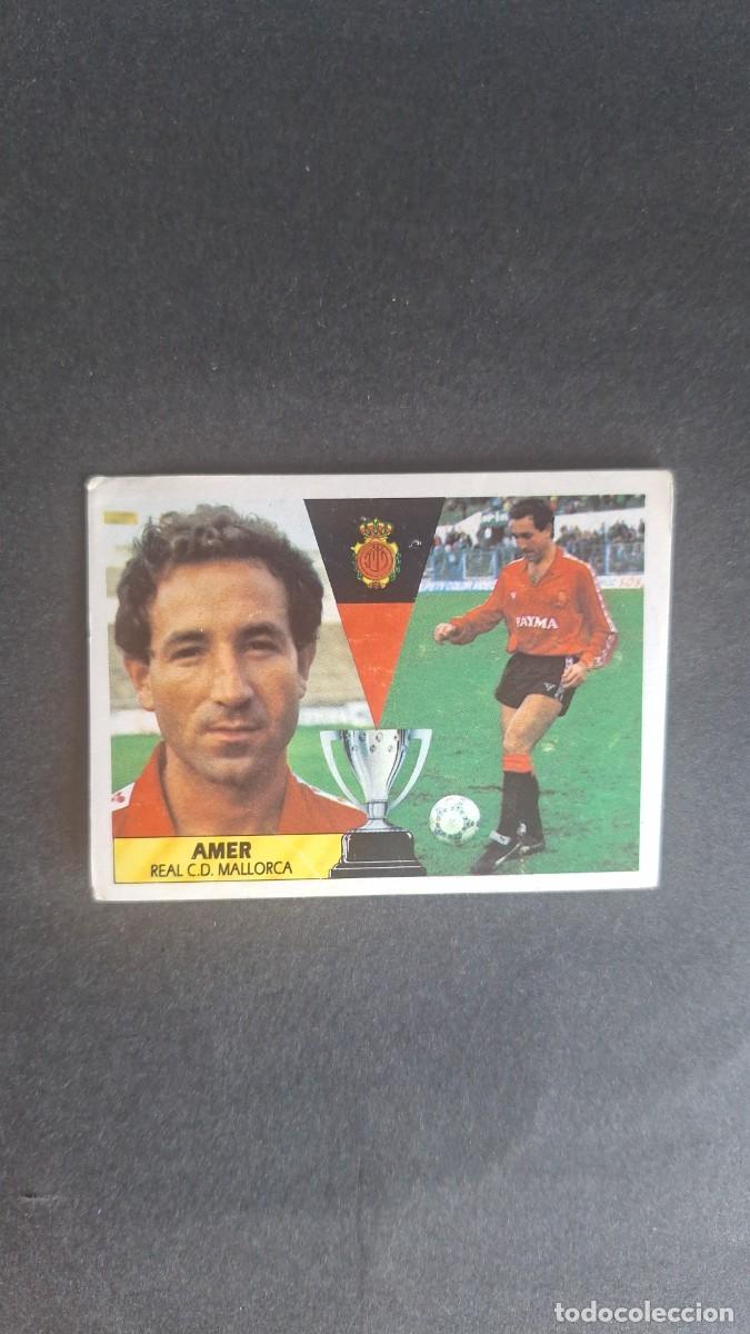 Fu&szlig;ball-Sticker: AMER R. C. D. MALLORCA LIGA ESTE 1987/88 87 88 NUNCA PEGADO SIN PEGAR