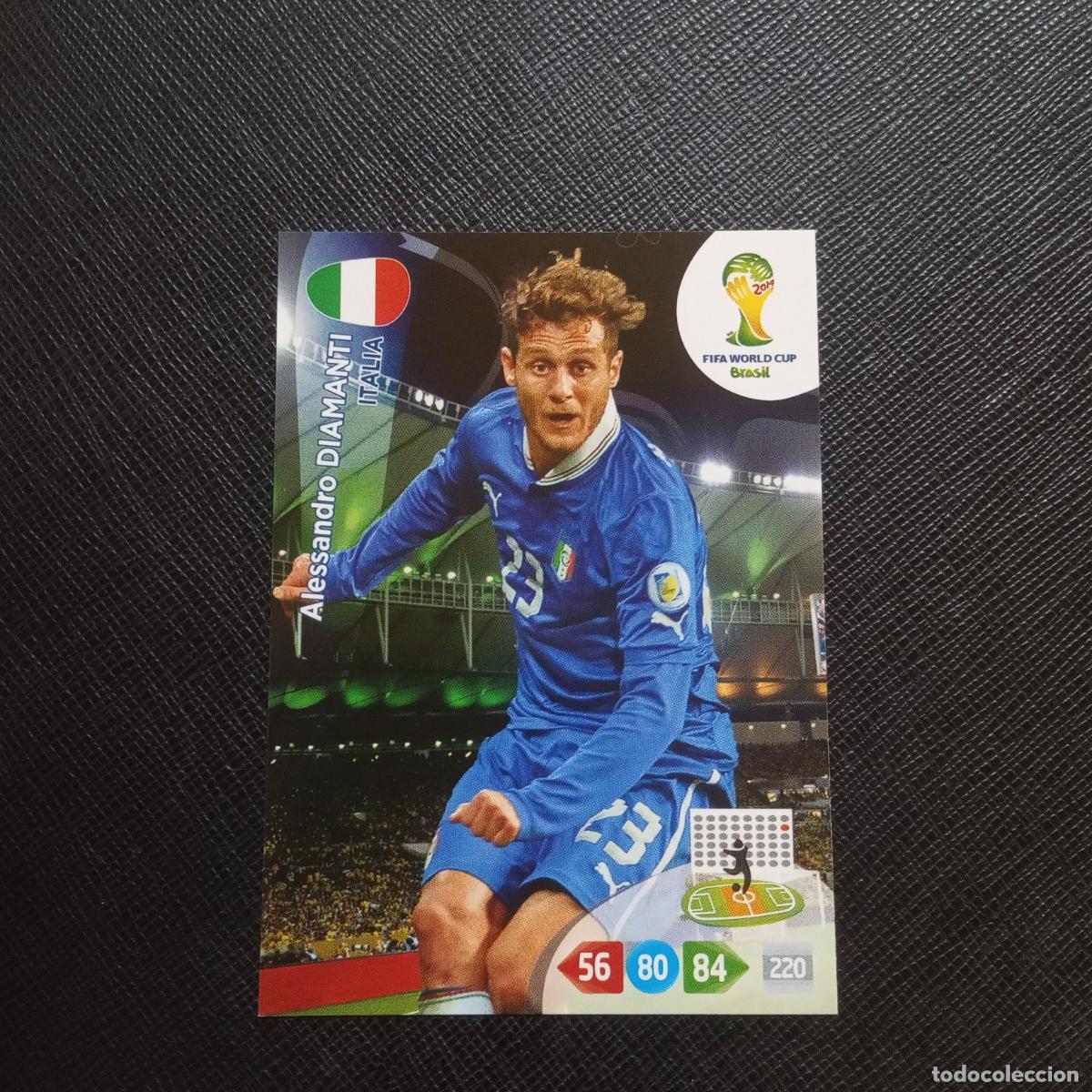 Figurine di Calcio: DIAMANTI ITALIA PANINI ADRENALYN BRASIL 2014 MUNDIAL FUTBOL CROMO 14 - A96 PG64