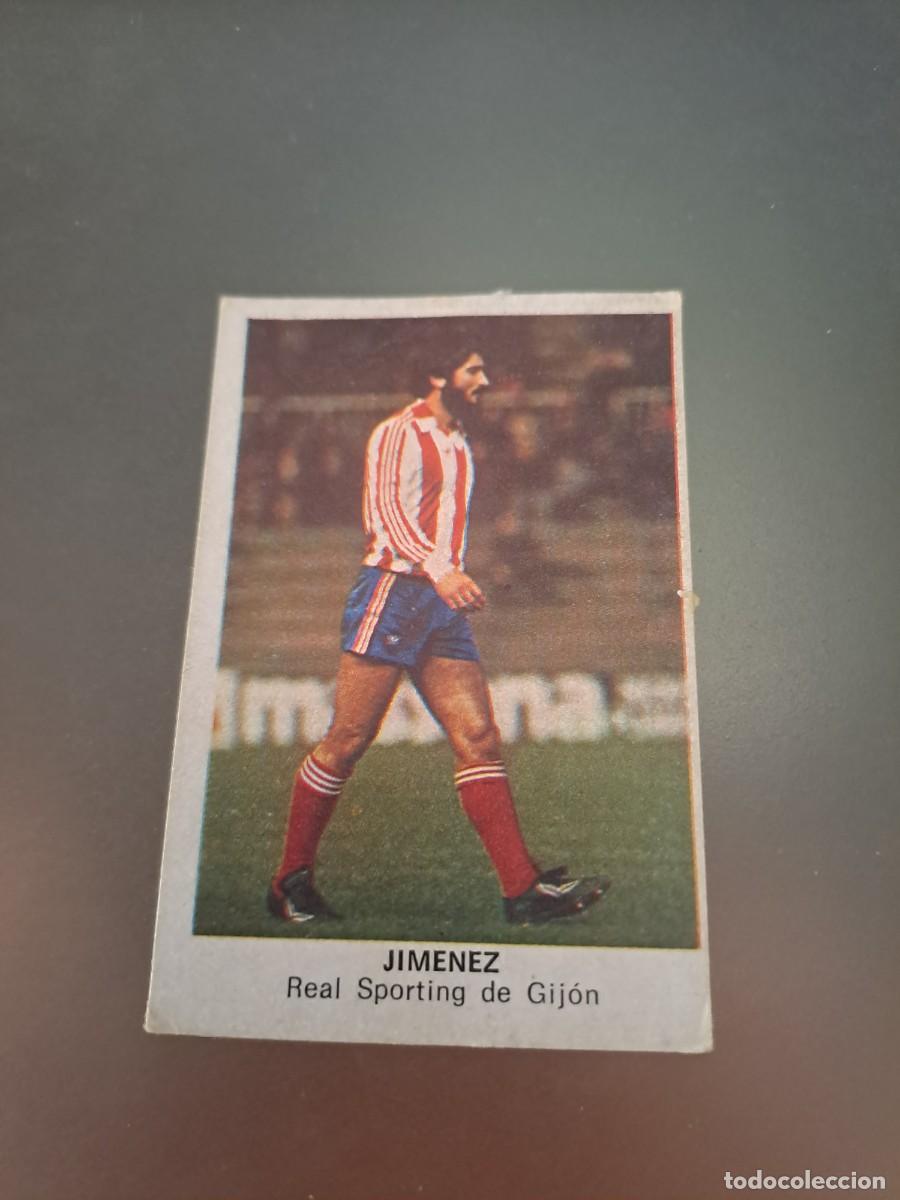 Cromos de F&uacute;tbol: CROMO JIMENEZ SPORTING DE GIJON FUTBOL 84 CROPAN LIGA 83 84 1983 1984 CROMOS CANO RECUPERADO