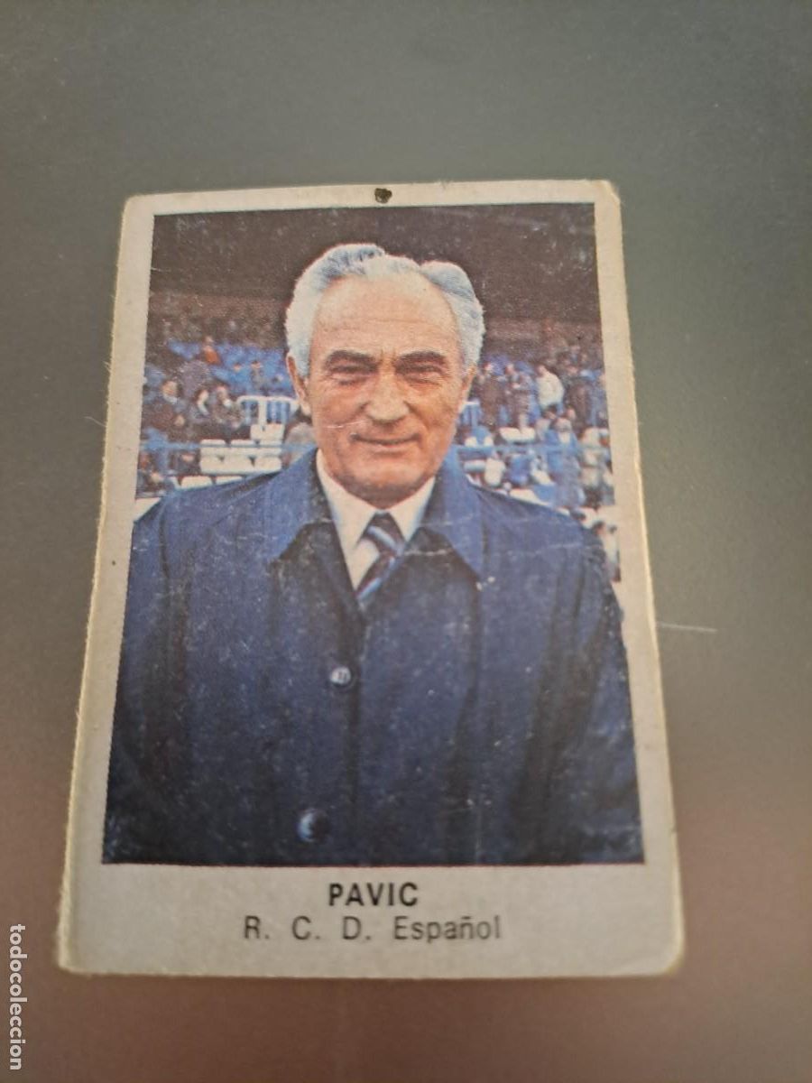 Fu&szlig;ball-Sticker: CROMO PAVIC ESPA&Ntilde;OL FUTBOL 84 CROPAN LIGA 83 84 1983 1984 CROMOS CANO RECUPERADO