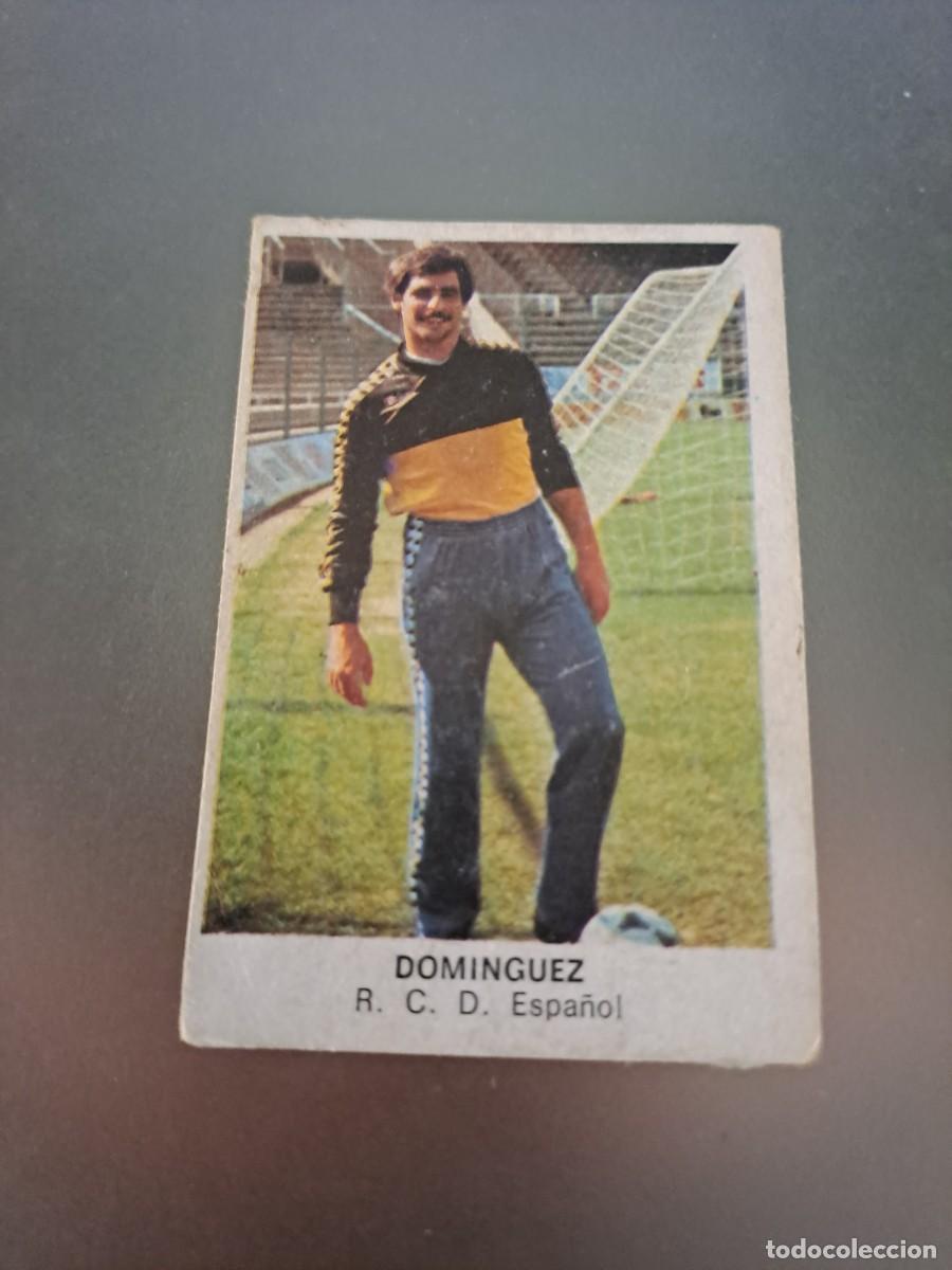 Cromos de F&uacute;tbol: CROMO DOMINGUEZ ESPA&Ntilde;OL FUTBOL 84 CROPAN LIGA 83 84 1983 1984 CROMOS CANO RECUPERADO