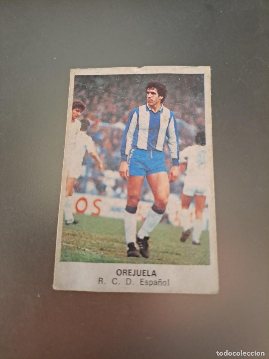 Cromos de F&uacute;tbol: CROMO OREJUELA ESPA&Ntilde;OL FUTBOL 84 CROPAN LIGA 83 84 1983 1984 CROMOS CANO RECUPERADO