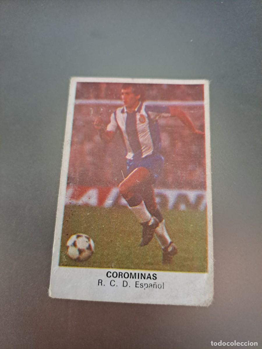 Cromos de F&uacute;tbol: CROMO COROMINAS ESPA&Ntilde;OL FUTBOL 84 CROPAN LIGA 83 84 1983 1984 CROMOS CANO RECUPERADO