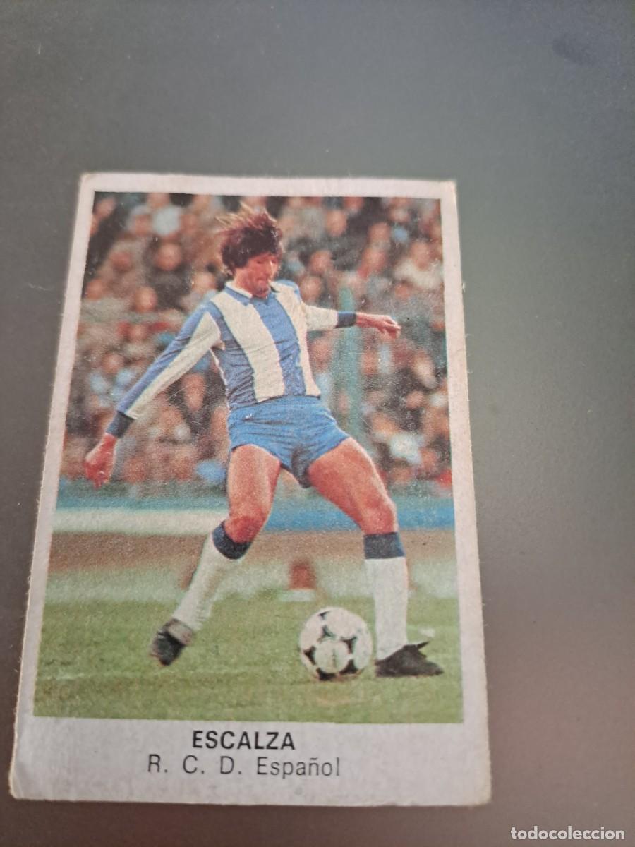 Cromos de F&uacute;tbol: CROMO ESCALZA ESPA&Ntilde;OL TRAS AMARILLO FUTBOL 84 CROPAN LIGA 83 84 1983 1984 CROMOS CANO RECUPERADO