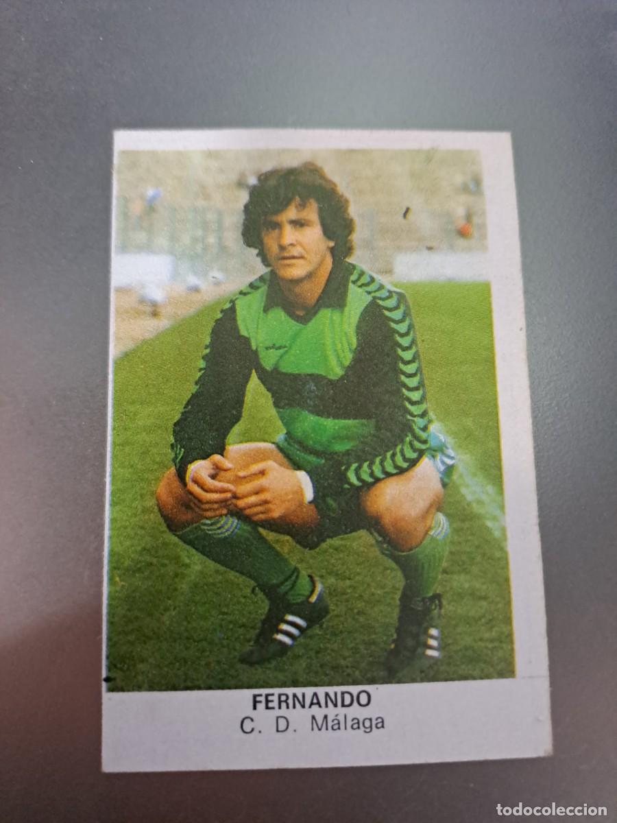 Cromos de F&uacute;tbol: CROMO FERNANDO MALAGA FUTBOL 84 CROPAN LIGA 83 84 1983 1984 CROMOS CANO RECUPERADO