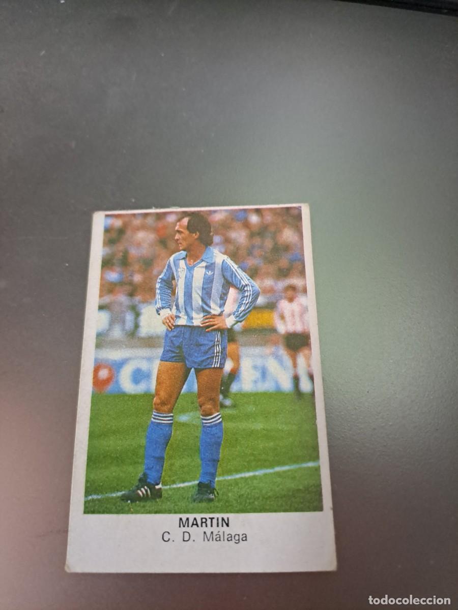 Cromos de F&uacute;tbol: CROMO MARTIN MALAGA FUTBOL 84 CROPAN LIGA 83 84 1983 1984 CROMOS CANO RECUPERADO