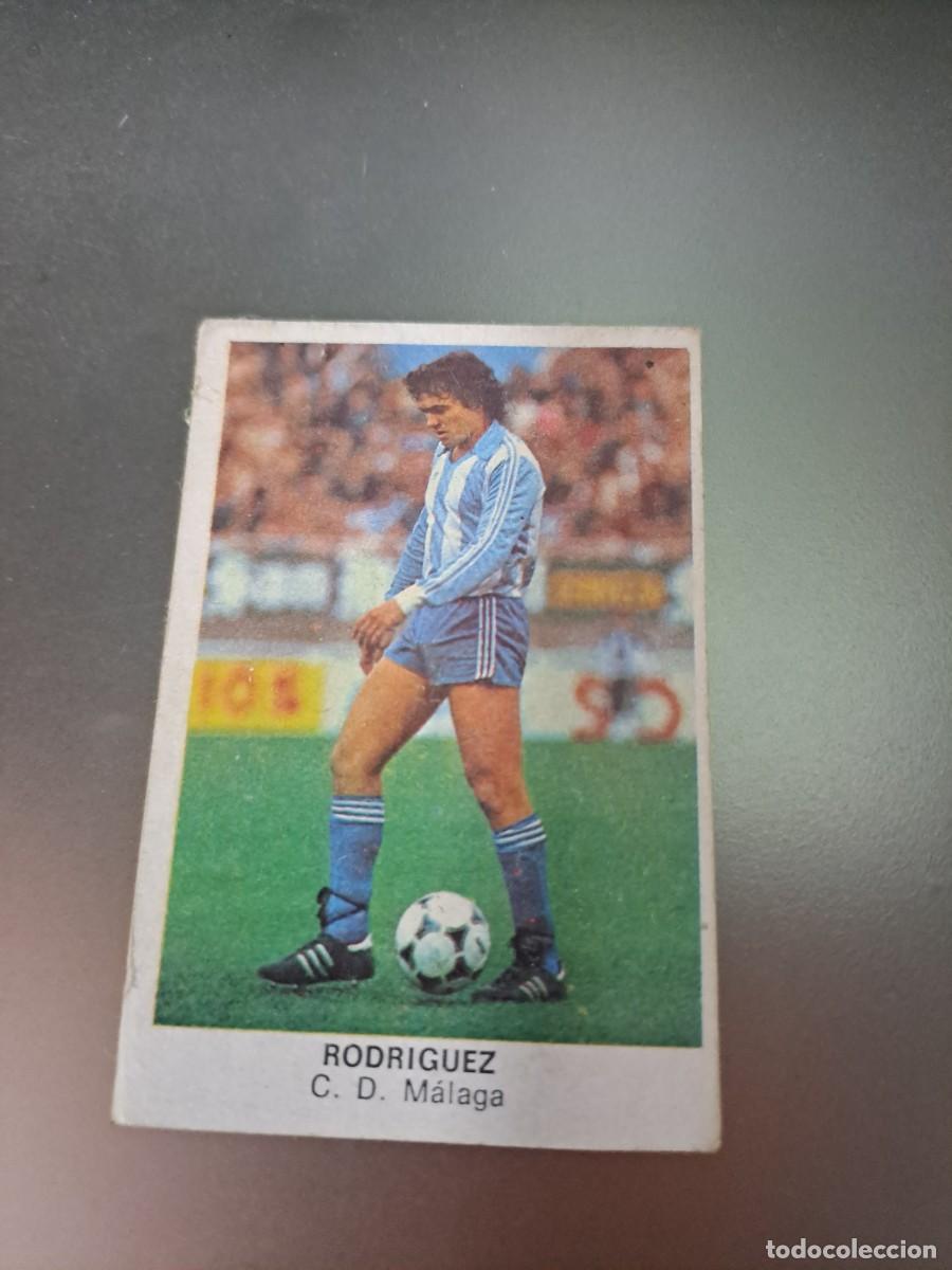 Cromos de F&uacute;tbol: CROMO RODRIGUEZ MALAGA FUTBOL 84 CROPAN LIGA 83 84 1983 1984 CROMOS CANO RECUPERADO