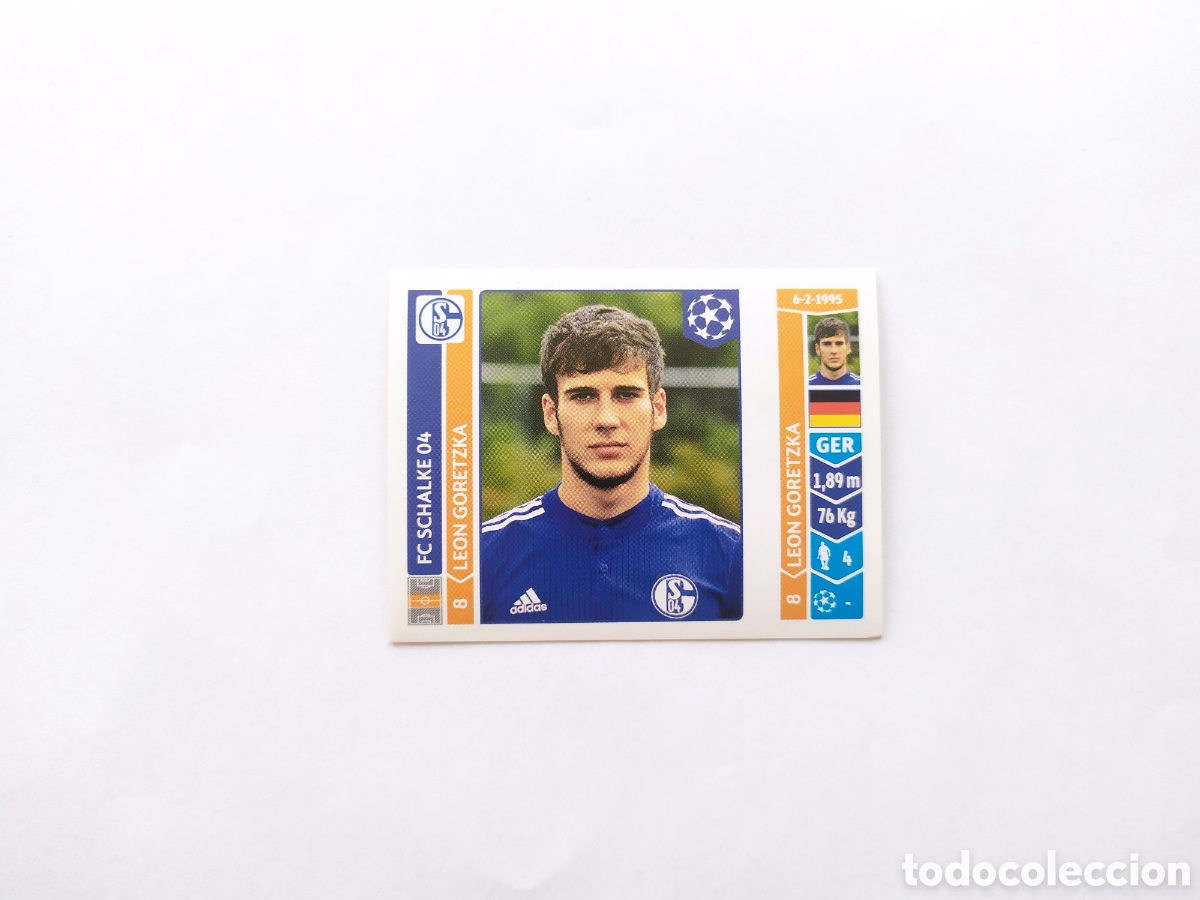 Cromos de f&uacute;tbol: UEFA Champions League 2014 2015 14 15 panini Goretzka n&deg; 522 Schalke