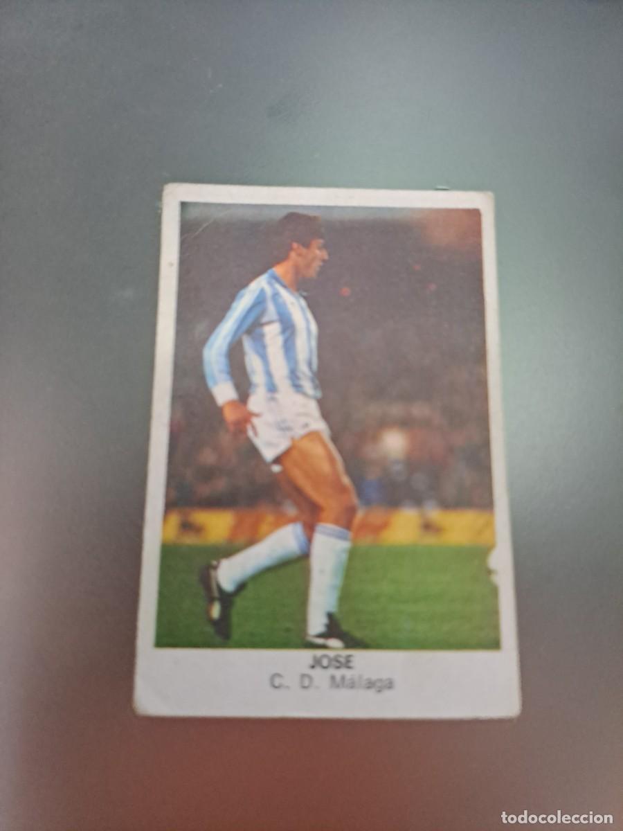 Cromos de F&uacute;tbol: CROMO JOSE MALAGA FUTBOL 84 CROPAN LIGA 83 84 1983 1984 CROMOS CANO RECUPERADO