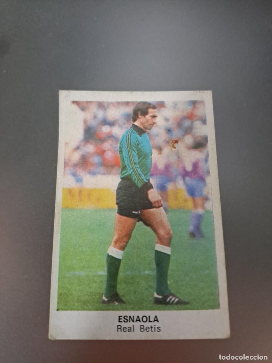 Cromos de F&uacute;tbol: CROMO ESNAOLA BETIS FUTBOL 84 CROPAN LIGA 83 84 1983 1984 CROMOS CANO RECUPERADO