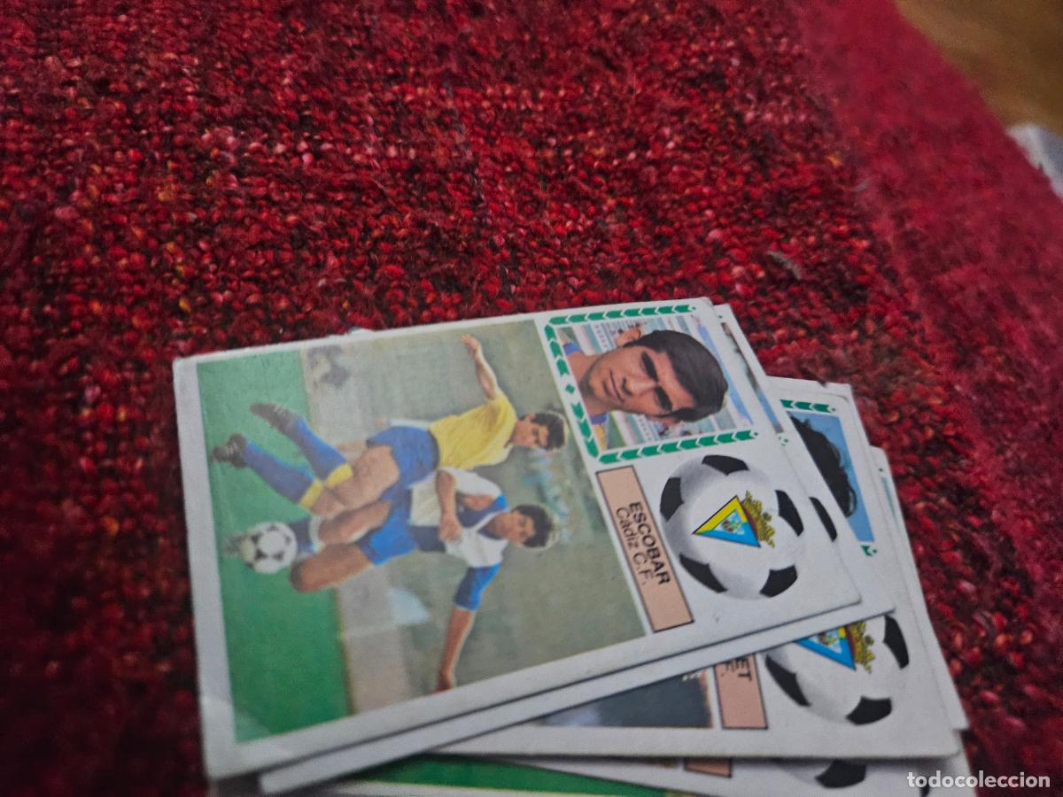 Cromos de f&uacute;tbol: Escobar C&aacute;diz este 1983 1984 83 84 sin pegar - Foto 1