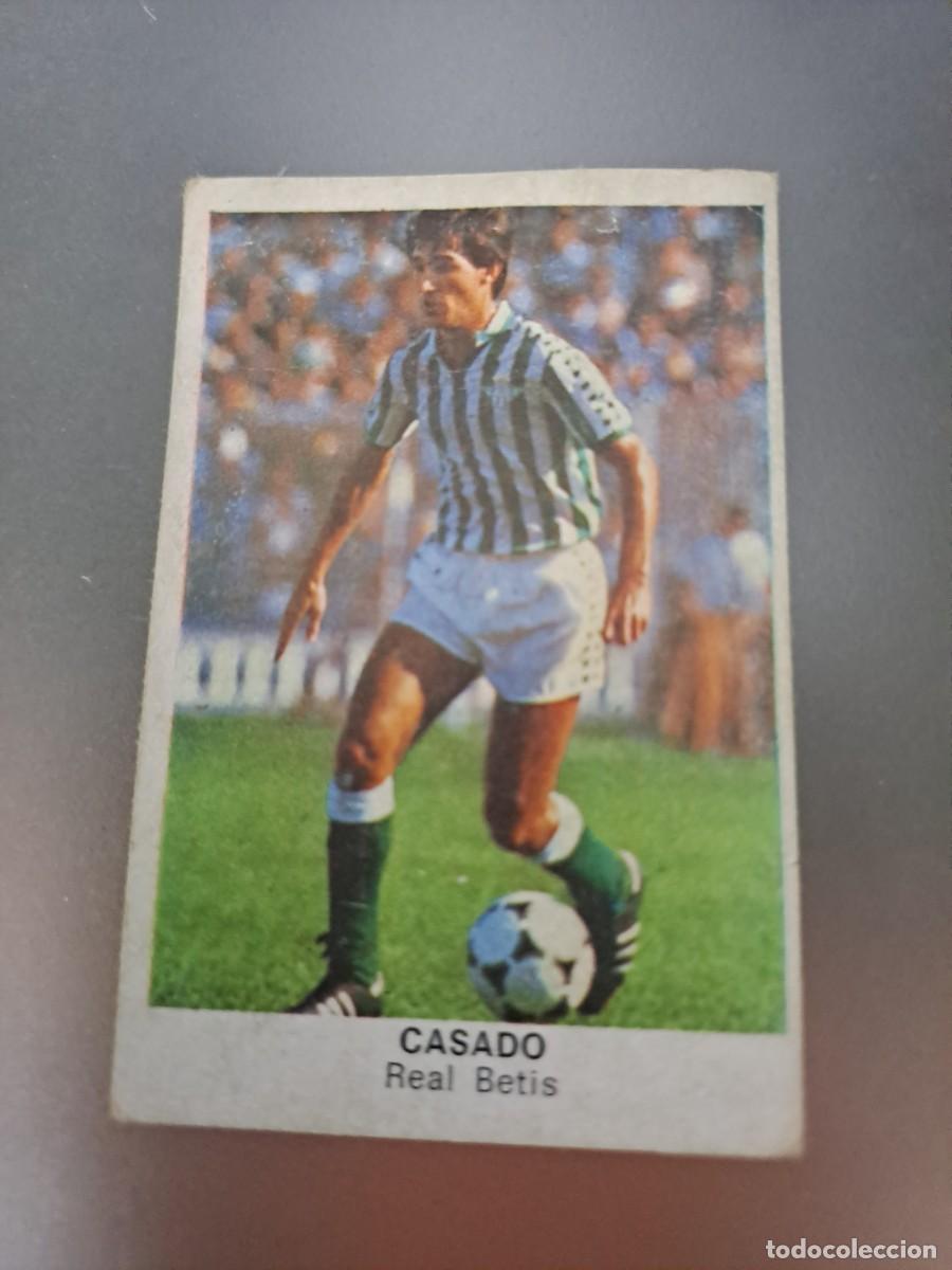 Cromos de F&uacute;tbol: CROMO CASADO BETIS FUTBOL 84 CROPAN LIGA 83 84 1983 1984 CROMOS CANO RECUPERADO