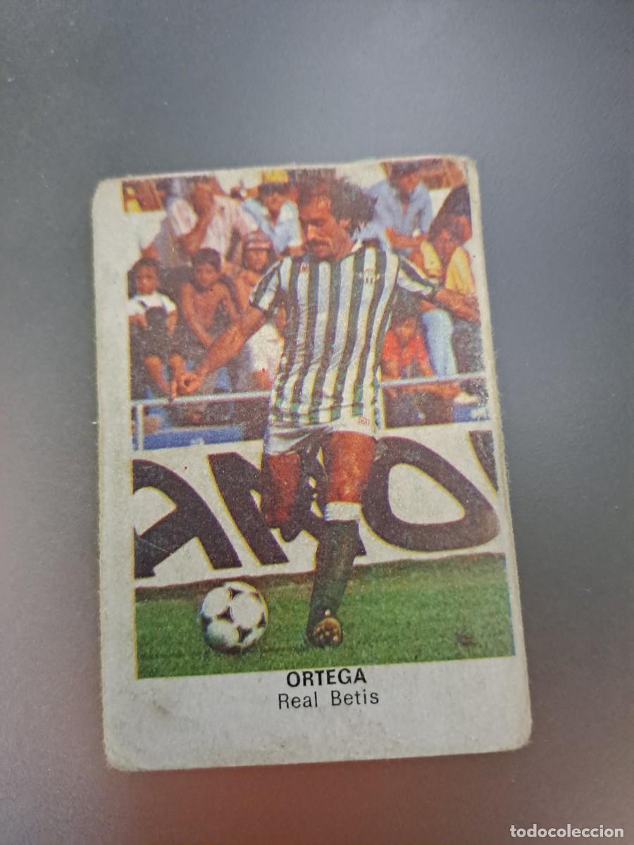 Cromos de F&uacute;tbol: CROMO ORTEGA BETIS FUTBOL 84 CROPAN LIGA 83 84 1983 1984 CROMOS CANO RECUPERADO
