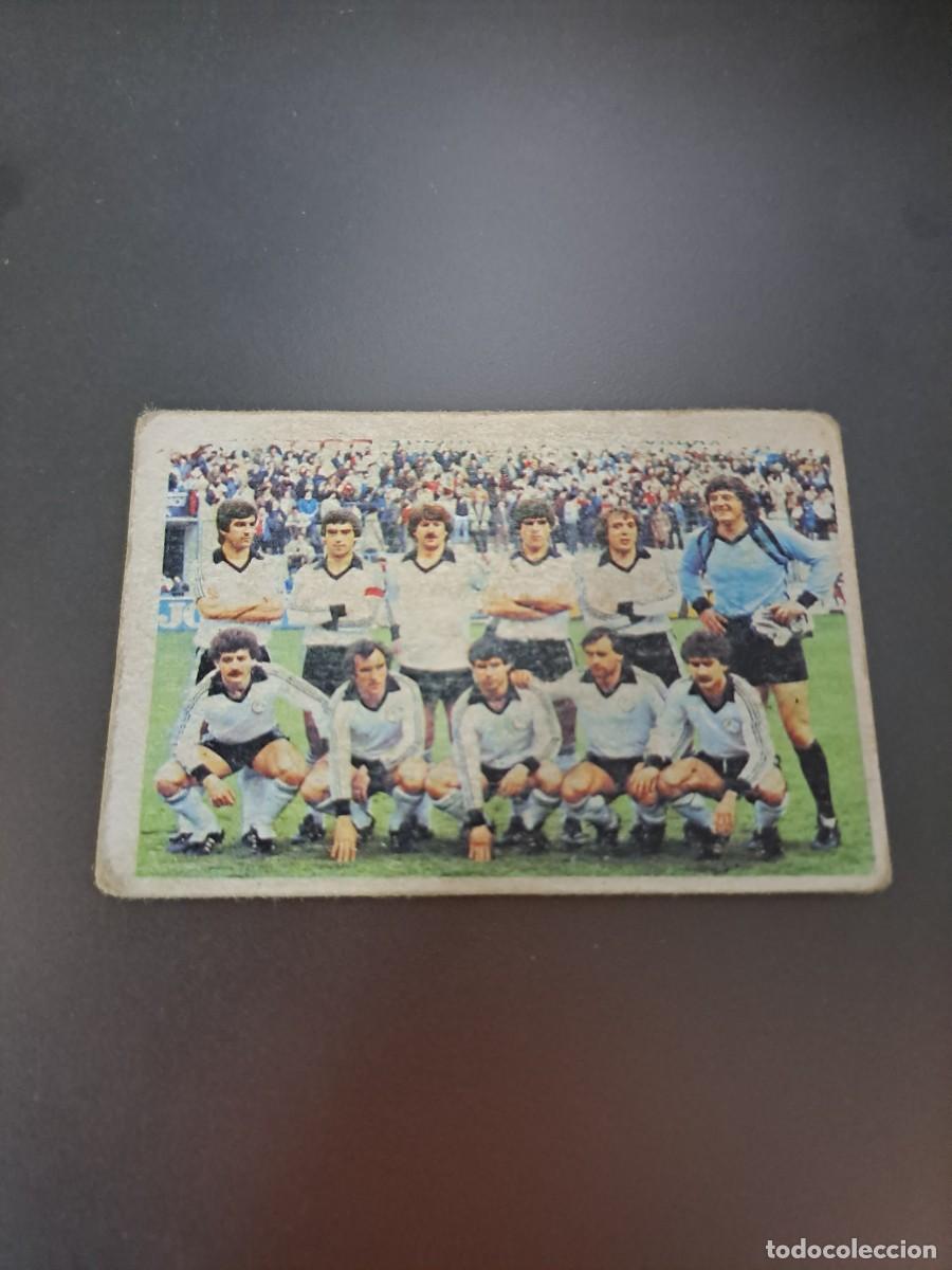 Cromos de F&uacute;tbol: CROMO EQUIPO ALINEACION SALAMANCA TRA AMARILLO FUTBOL 84 CROPAN 83 1983 1984 CROMOS CANO RECUPERADO