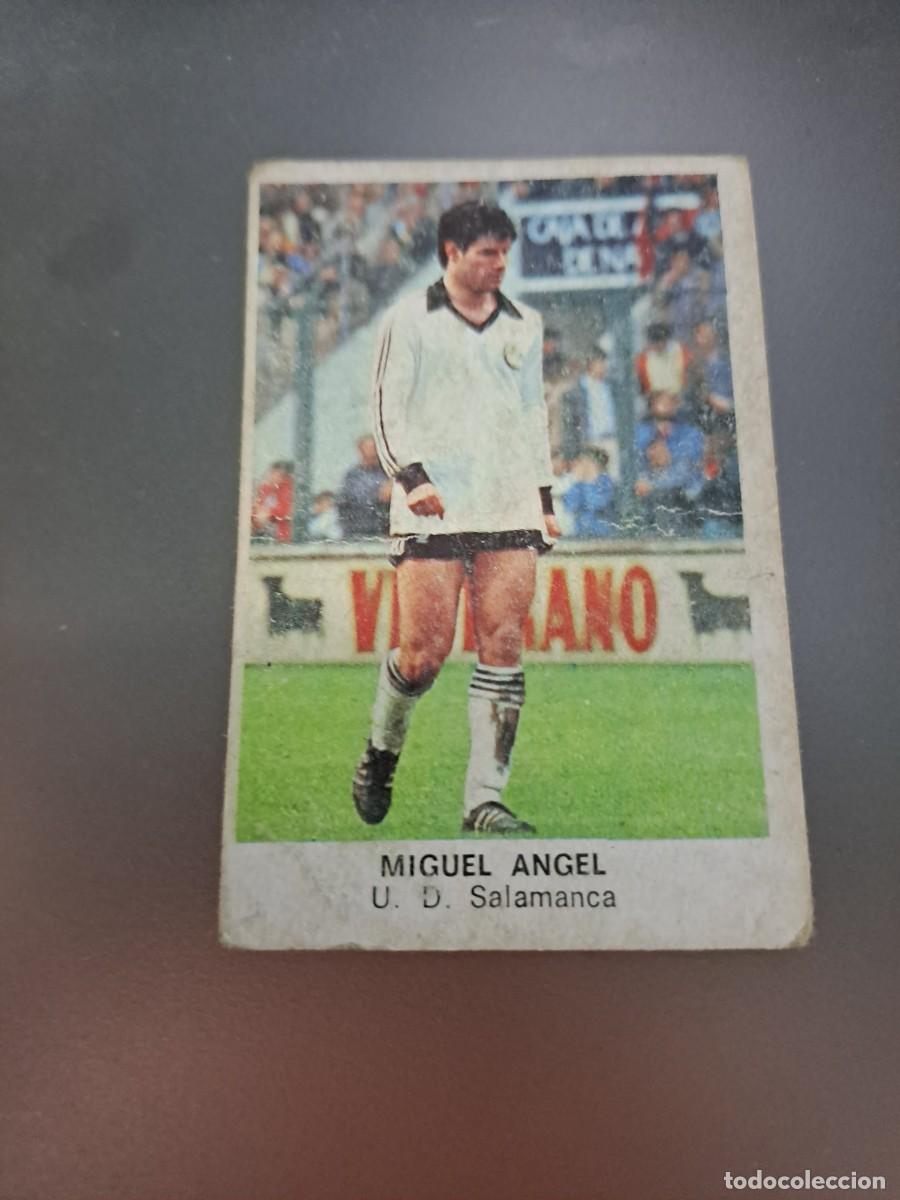 Cromos de F&uacute;tbol: CROMO MIGUEL ANGEL SALAMANCA TRA MARILLO FUTBOL 84 CROPAN LIGA 83 1983 1984 CROMOS CANO RECUPERADO