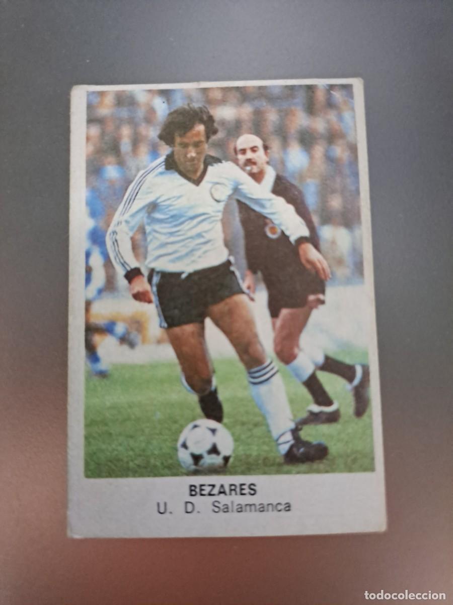 Cromos de F&uacute;tbol: CROMO BEZARES SALAMANCA FUTBOL 84 CROPAN LIGA 83 84 1983 1984 CROMOS CANO RECUPERADO