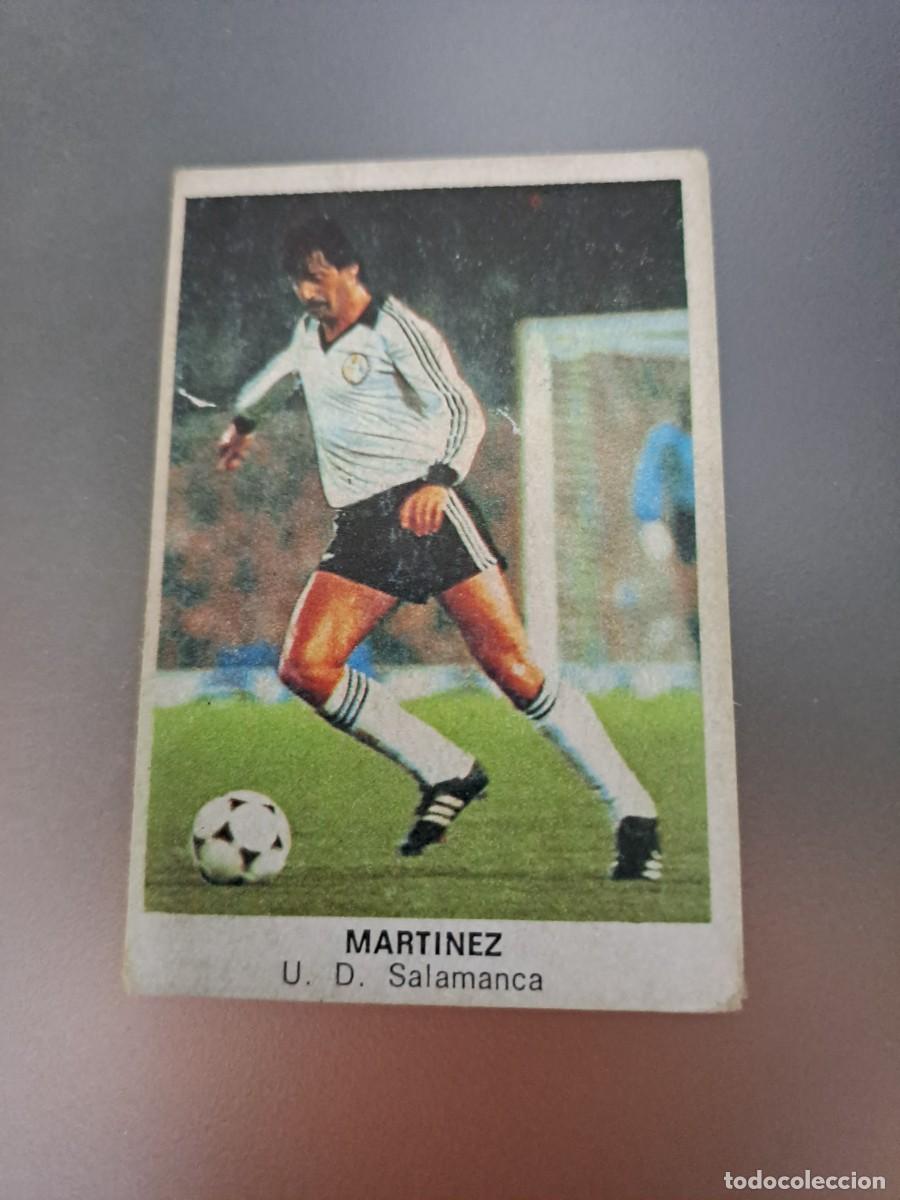 Cromos de F&uacute;tbol: CROMO MARTINEZ SALAMANCA FUTBOL 84 CROPAN LIGA 83 84 1983 1984 CROMOS CANO RECUPERADO