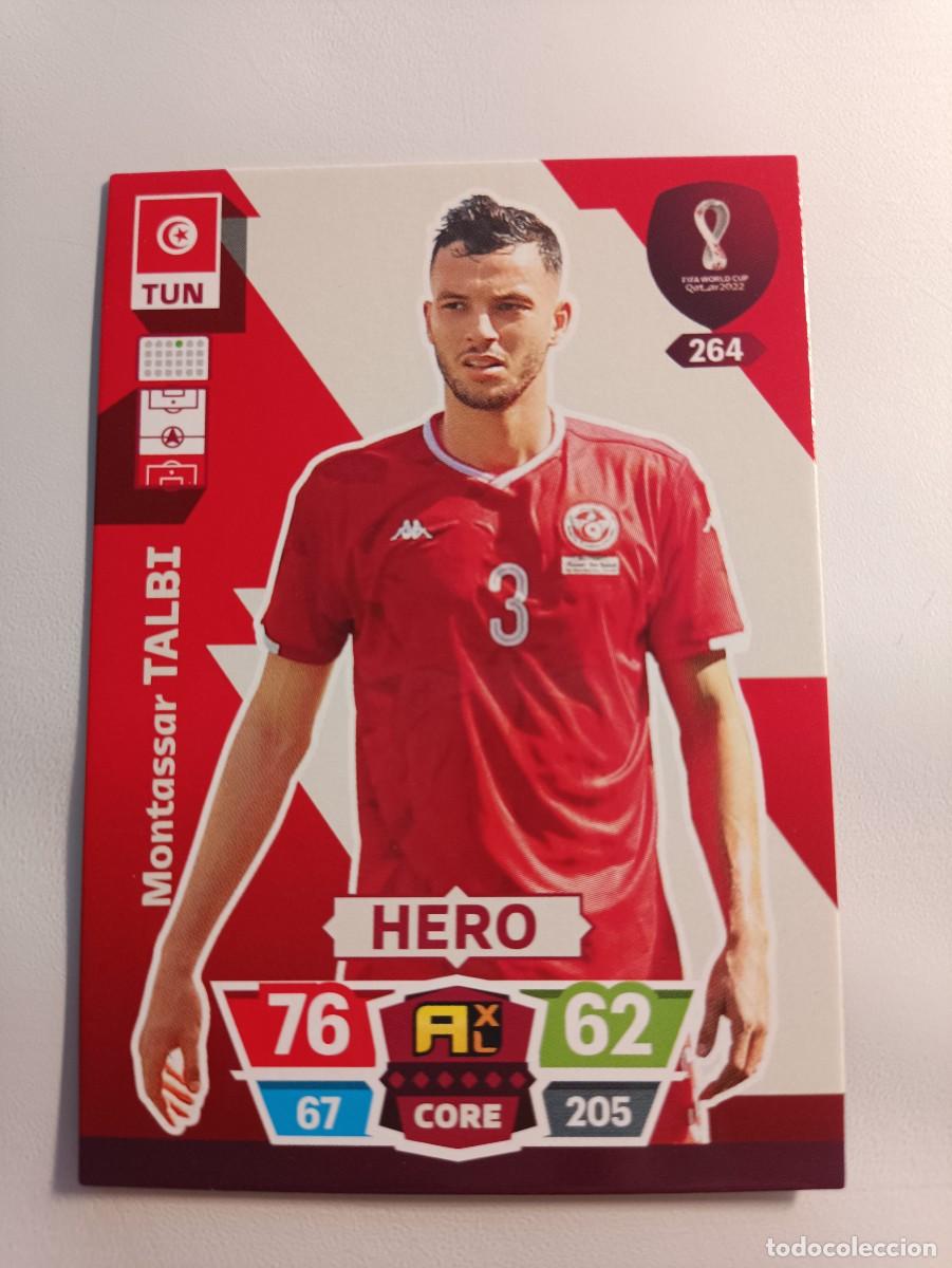 Cromos de f&uacute;tbol: 264 TALBI TUNEZ HERO ADRENALYN XL MUNDIAL WORLD CUP QATAR 2022 PANINI 22