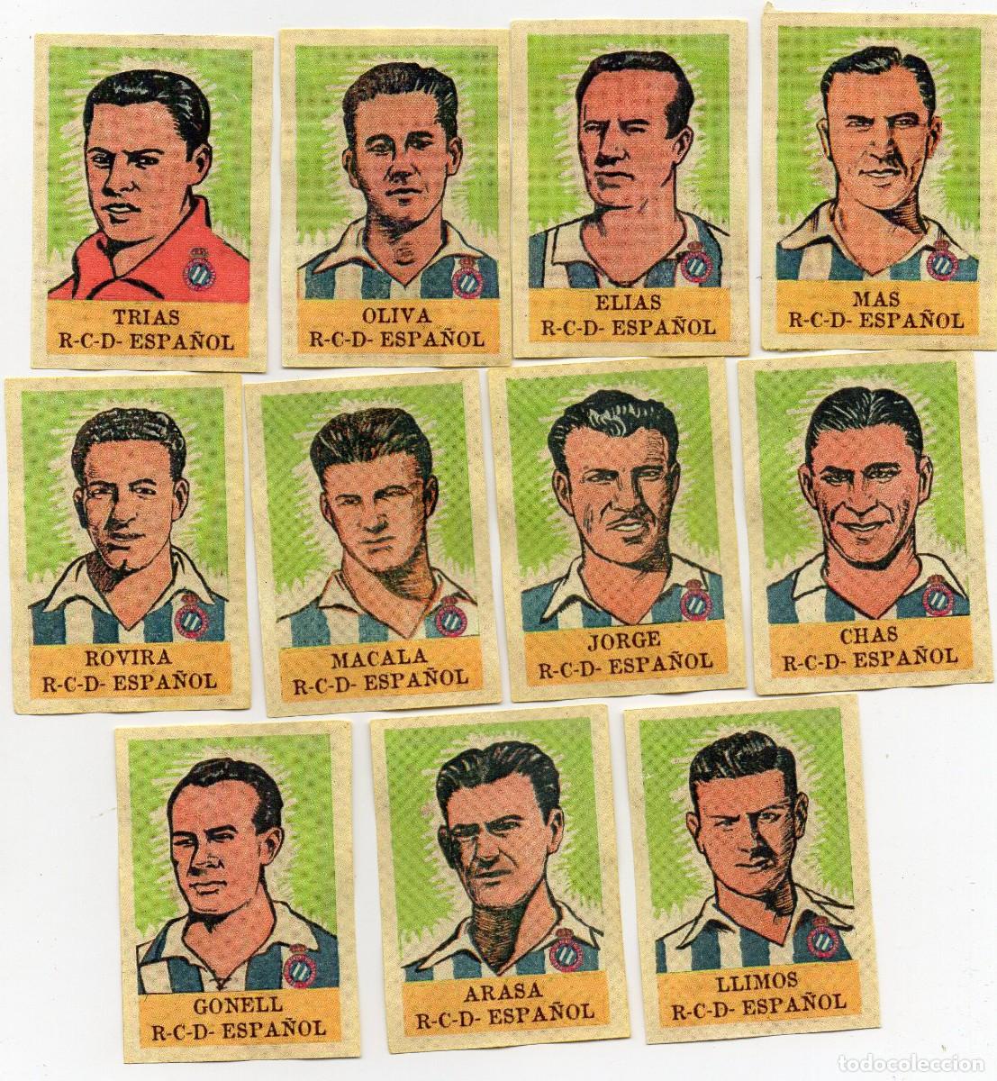 Cromos de Futebol: ESPA&Ntilde;OL,1941, DE CHOCOLATES EUREKA