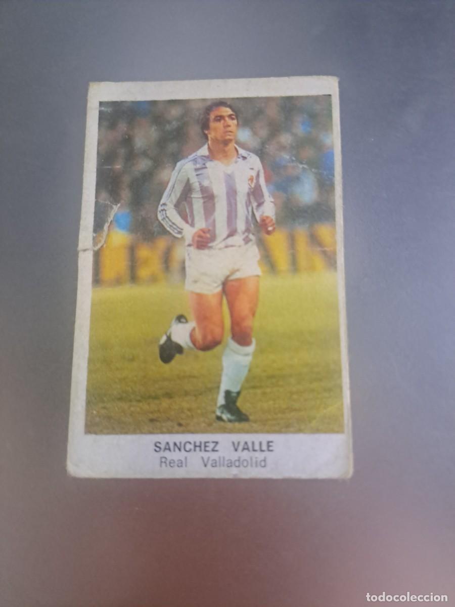 Cromos de F&uacute;tbol: CROMO SANCHE VALLE VALLADOLID FUTBOL 84 CROPAN LIGA 83 84 1983 1984 CROMOS CANO RECUPERADO