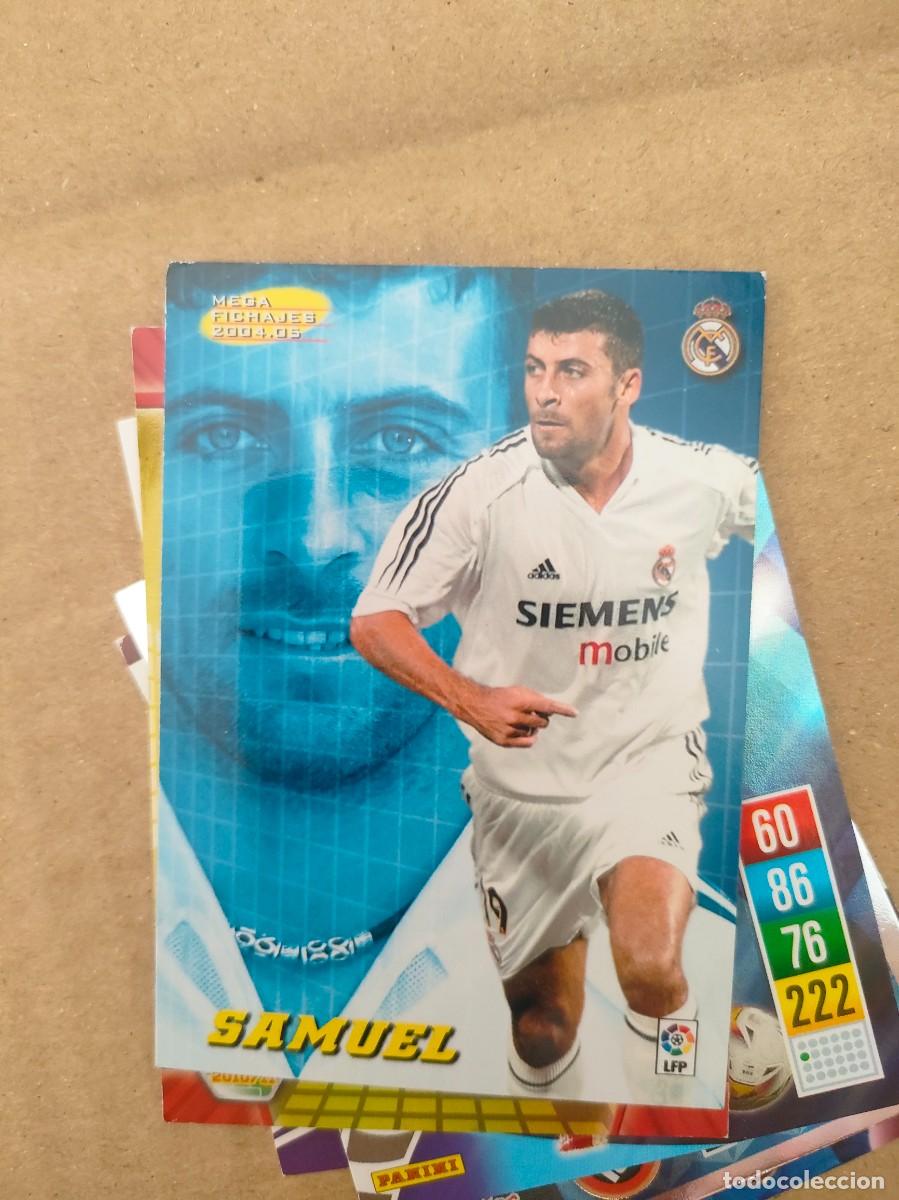 Cromos de f&uacute;tbol: Samuel. Megacracks 2004 2005 - Foto 1