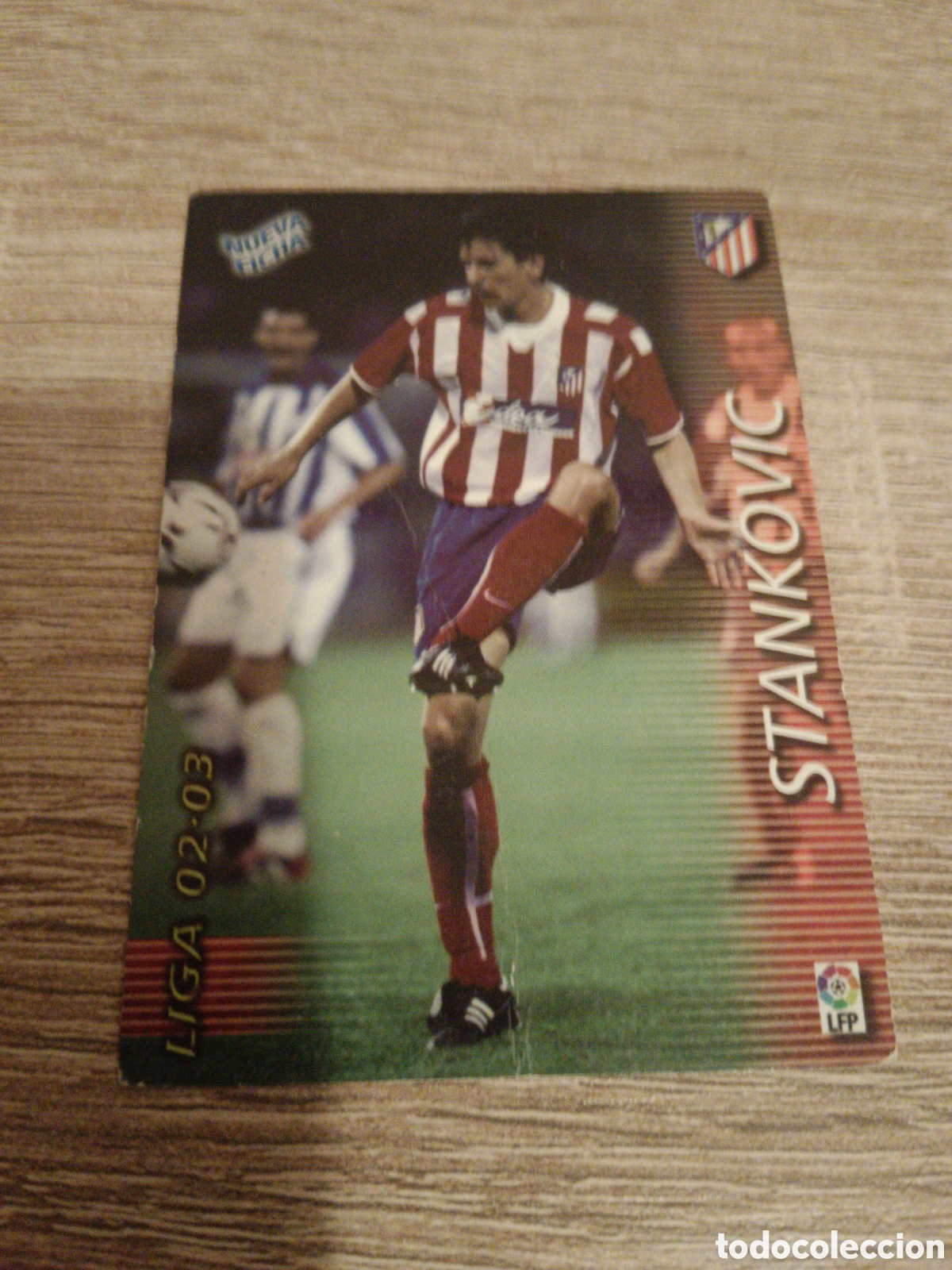 Cromos de F&uacute;tbol: Panini megafichas megacracks 2002 2003 02 03 46 bis Stankovic Atl&eacute;tico de Madrid