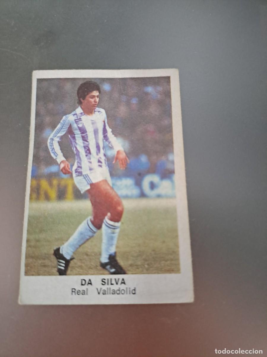 Cromos de F&uacute;tbol: CROMO DA SILVA VALLADOLID FUTBOL 84 CROPAN LIGA 83 84 1983 1984 CROMOS CANO RECUPERADO