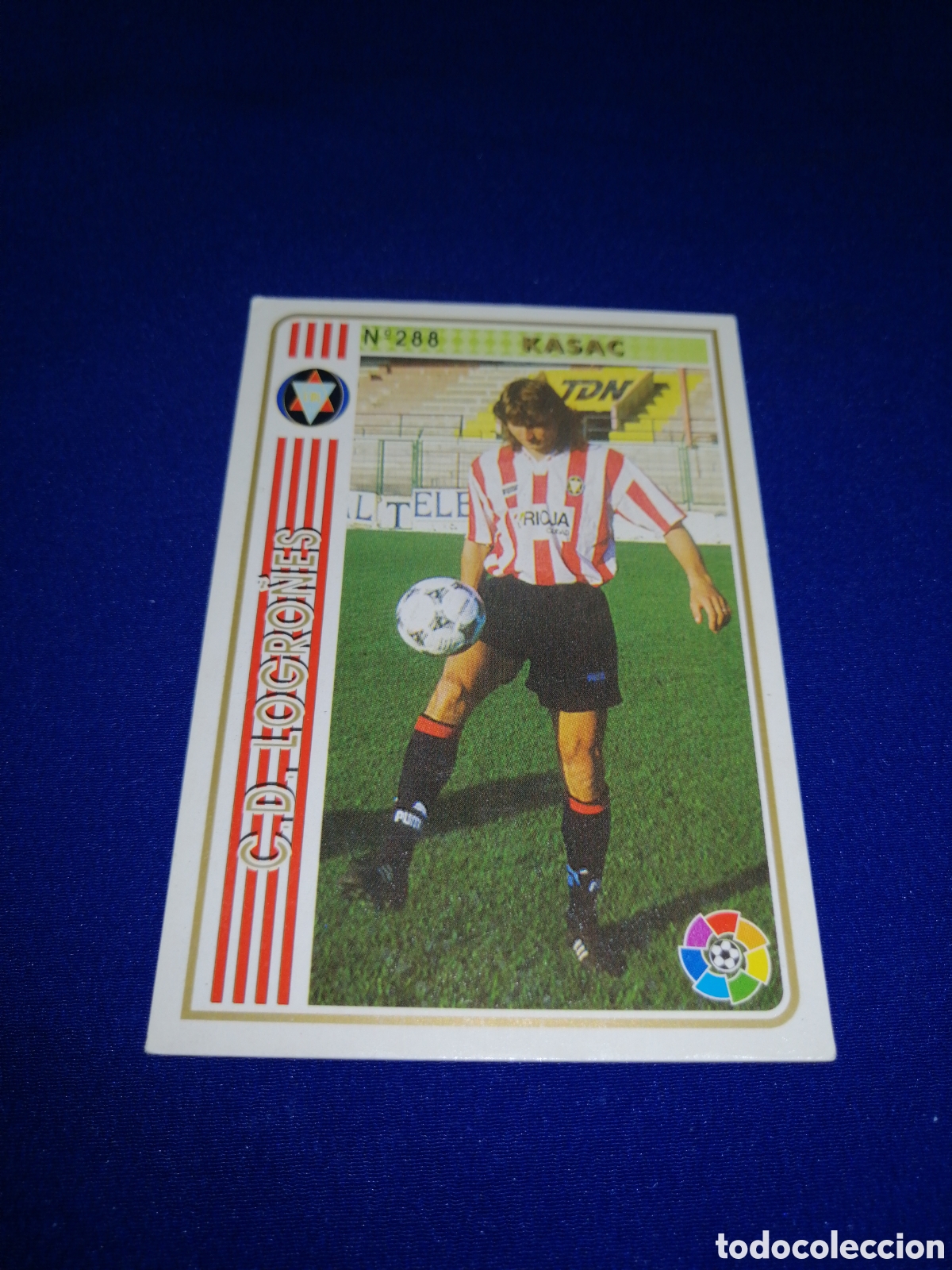 Cromos de f&uacute;tbol: LIGA 94-95 C. D. LOGRO&Ntilde;ES 288 - Foto 1