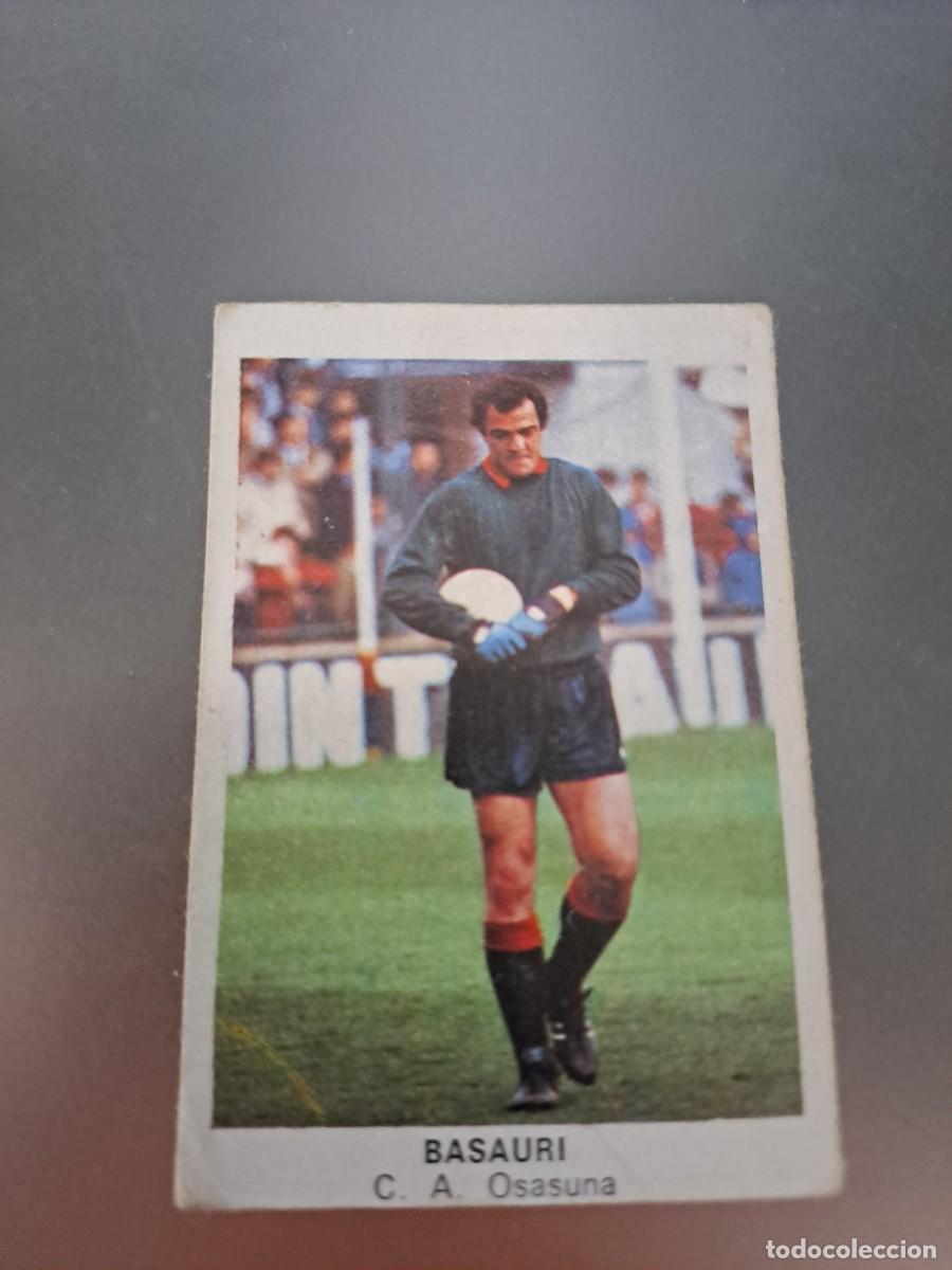 Cromos de F&uacute;tbol: CROMO BASAURI OSASUNA FUTBOL 84 CROPAN LIGA 83 84 1983 1984 CROMOS CANO RECUPERADO