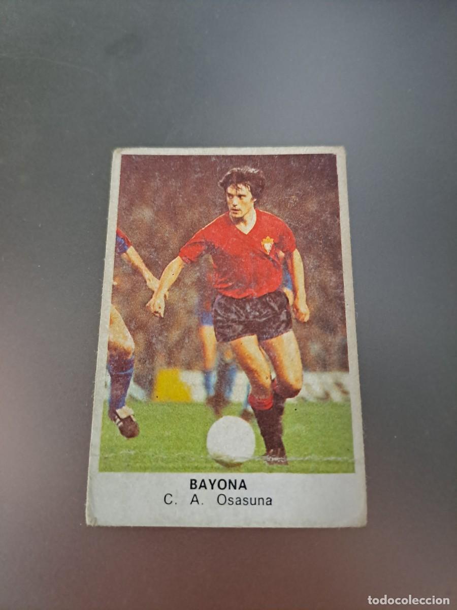 Cromos de F&uacute;tbol: CROMO BAYONA OSASUNA FUTBOL 84 CROPAN LIGA 83 84 1983 1984 CROMOS CANO RECUPERADO