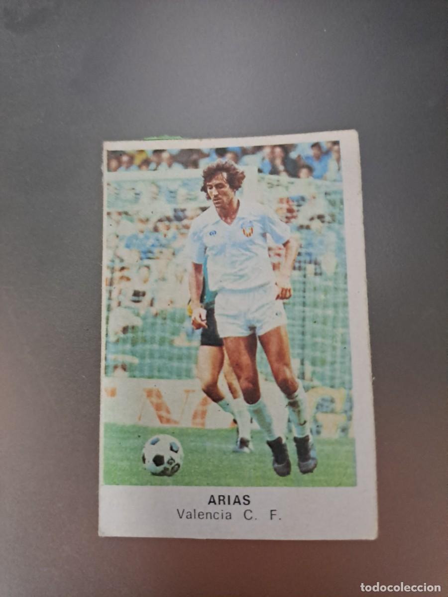 Cromos de F&uacute;tbol: CROMO ARIAS VALENCIA FUTBOL 84 CROPAN LIGA 83 84 1983 1984 CROMOS CANO RECUPERADO