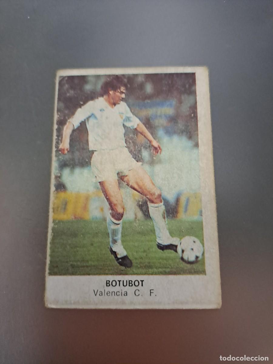 Cromos de F&uacute;tbol: CROMO BOTUBOT VALENCIA TRAS. AMARILLO FUTBOL 84 CROPAN LIGA 83 84 1983 1984 CROMOS CANO RECUPERADO