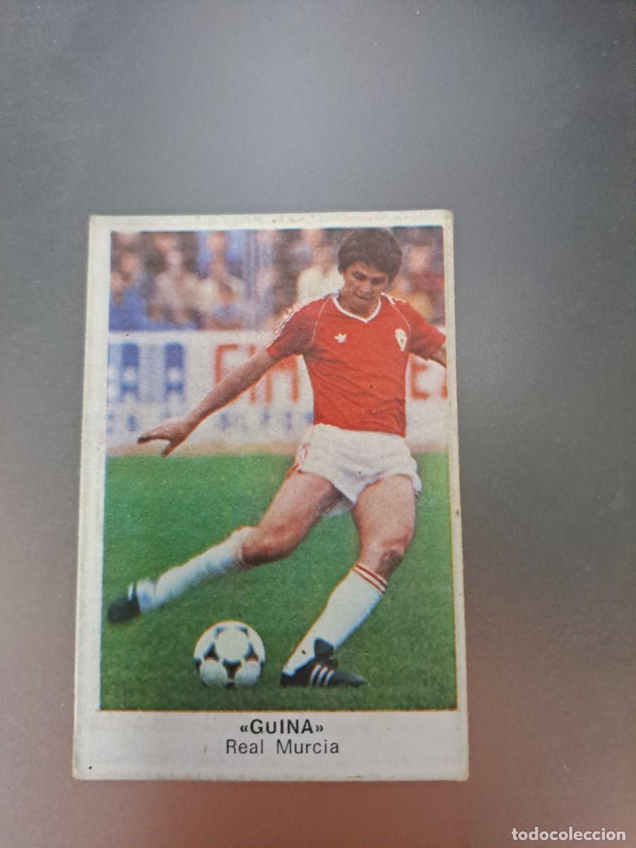 Cromos de F&uacute;tbol: CROMO GUINA MURCIA FUTBOL 84 CROPAN LIGA 83 84 1983 1984 CROMOS CANO RECUPERADO