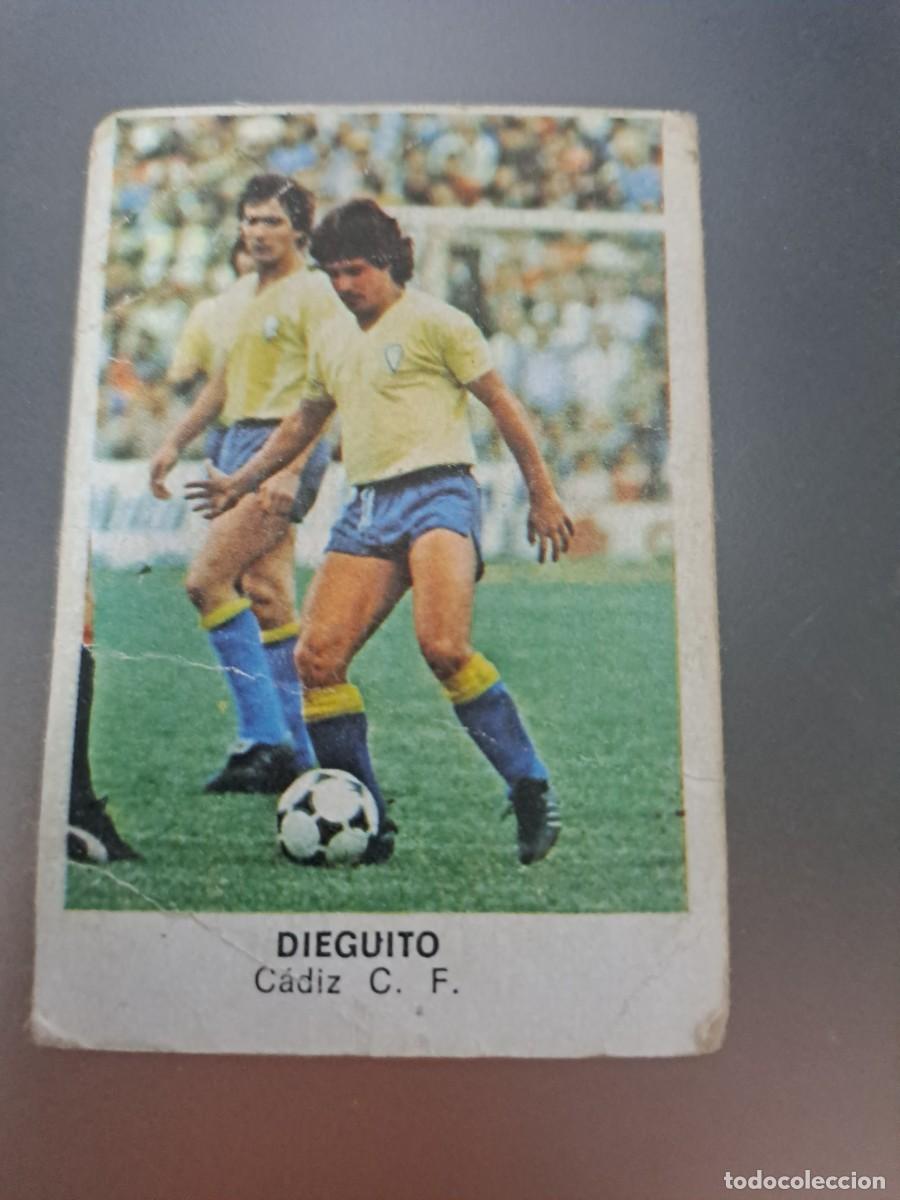 Cromos de F&uacute;tbol: CROMO DIEGUITO CADIZ TRAS AMARILLO FUTBOL 84 CROPAN LIGA 83 84 1983 1984 CROMOS CANO RECUPERADO