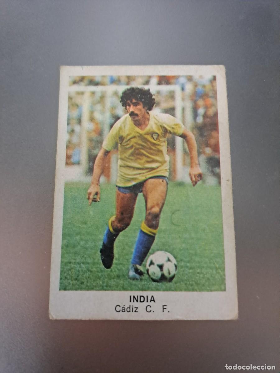 Cromos de F&uacute;tbol: CROMO INDIA CADIZ FUTBOL 84 CROPAN LIGA 83 84 1983 1984 CROMOS CANO RECUPERADO