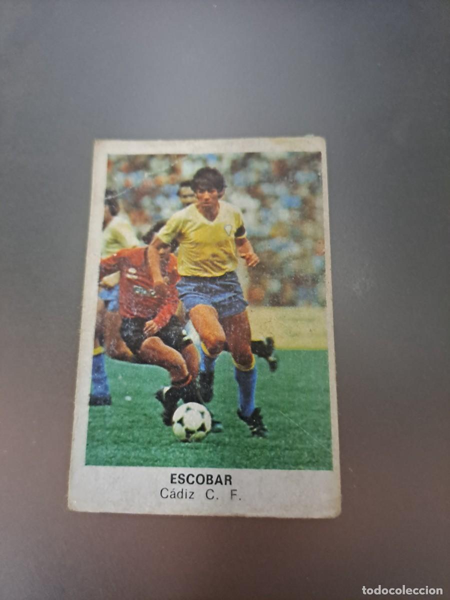Cromos de F&uacute;tbol: CROMO ESCOBAR CADIZ FUTBOL 84 CROPAN LIGA 83 84 1983 1984 CROMOS CANO RECUPERADO