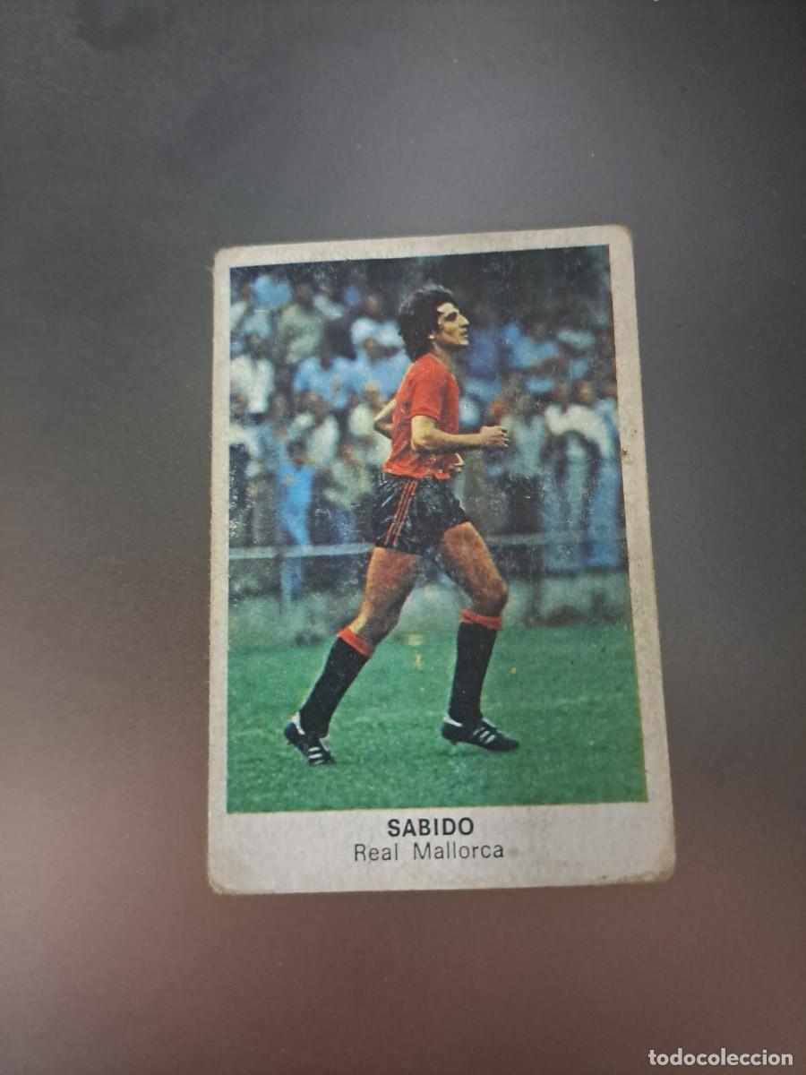 Figurine di Calcio: CROMO SABIDO MALLORCA TRAS AMARILLO FUTBOL 84 CROPAN LIGA 83 84 1983 1984 CROMOS CANO RECUPERADO