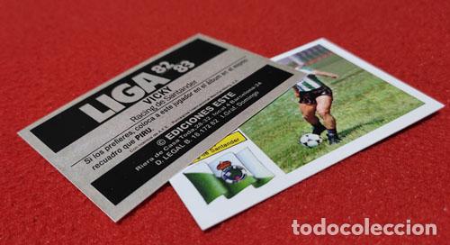 Cromos de f&uacute;tbol: Vicky Racing Santander custom 82-83