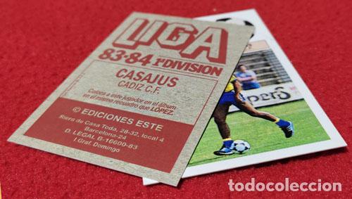 Cartes &agrave; collectionner de Football: Casajus Cadiz C.F. custom 83-84