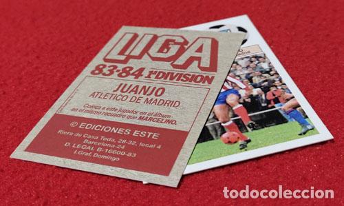 Cartes &agrave; collectionner de Football: Juanjo At. Madrid custom 83-84